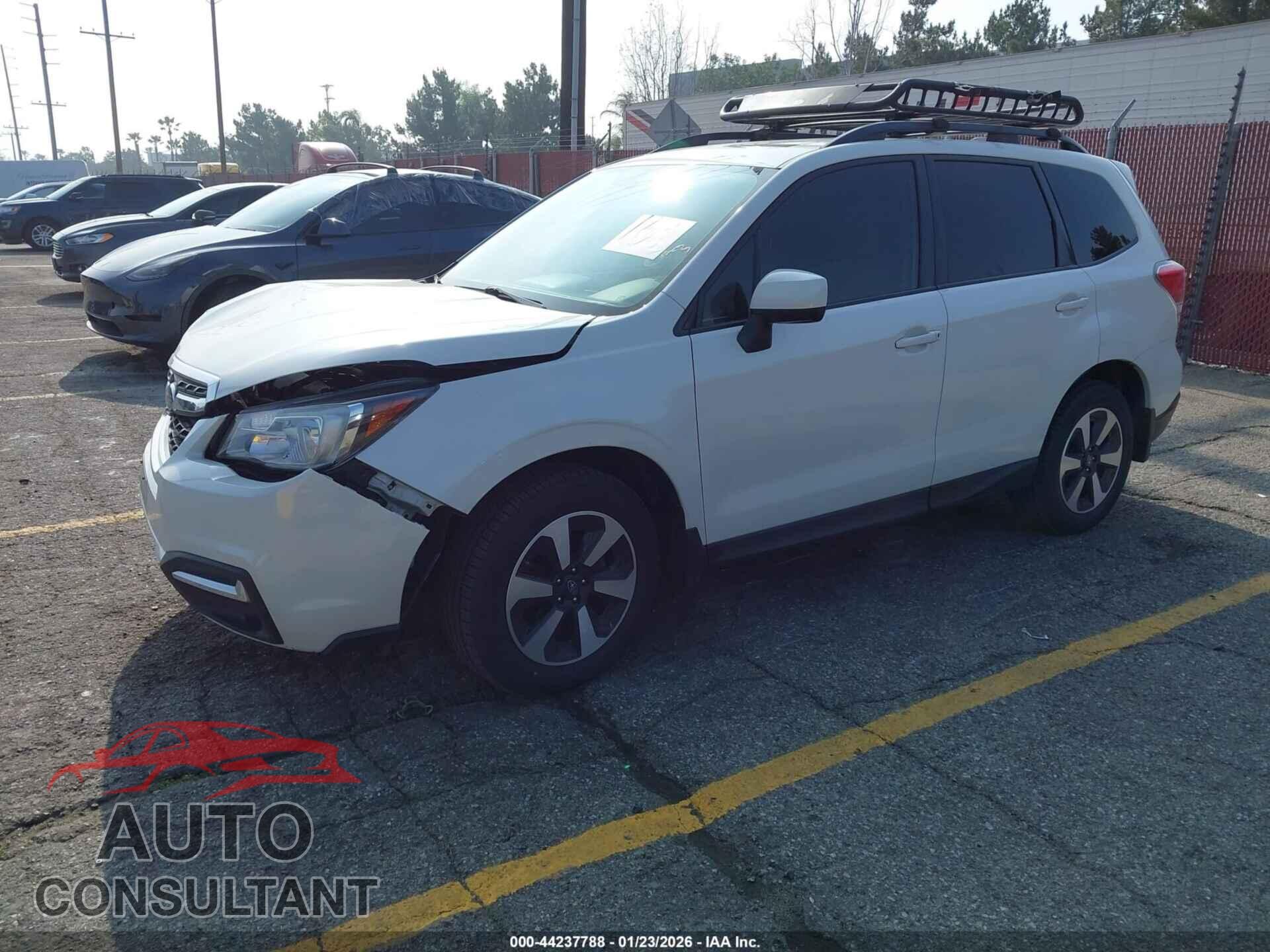 SUBARU FORESTER 2017 - JF2SJAEC7HH470992
