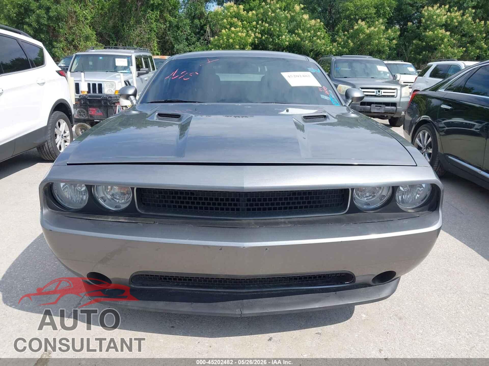 DODGE CHALLENGER 2012 - 2C3CDYAG2CH204802