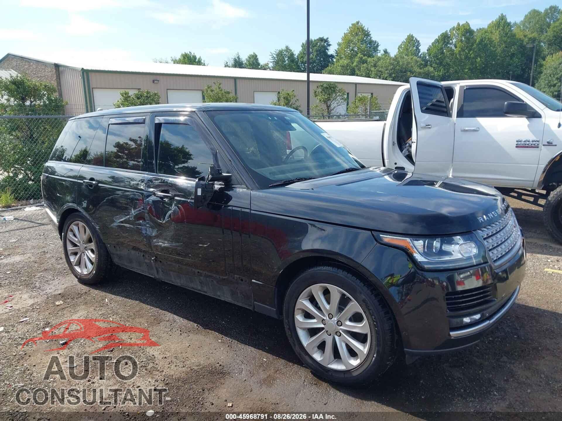 LAND ROVER RANGE ROVER 2015 - SALGS2VF9FA220251