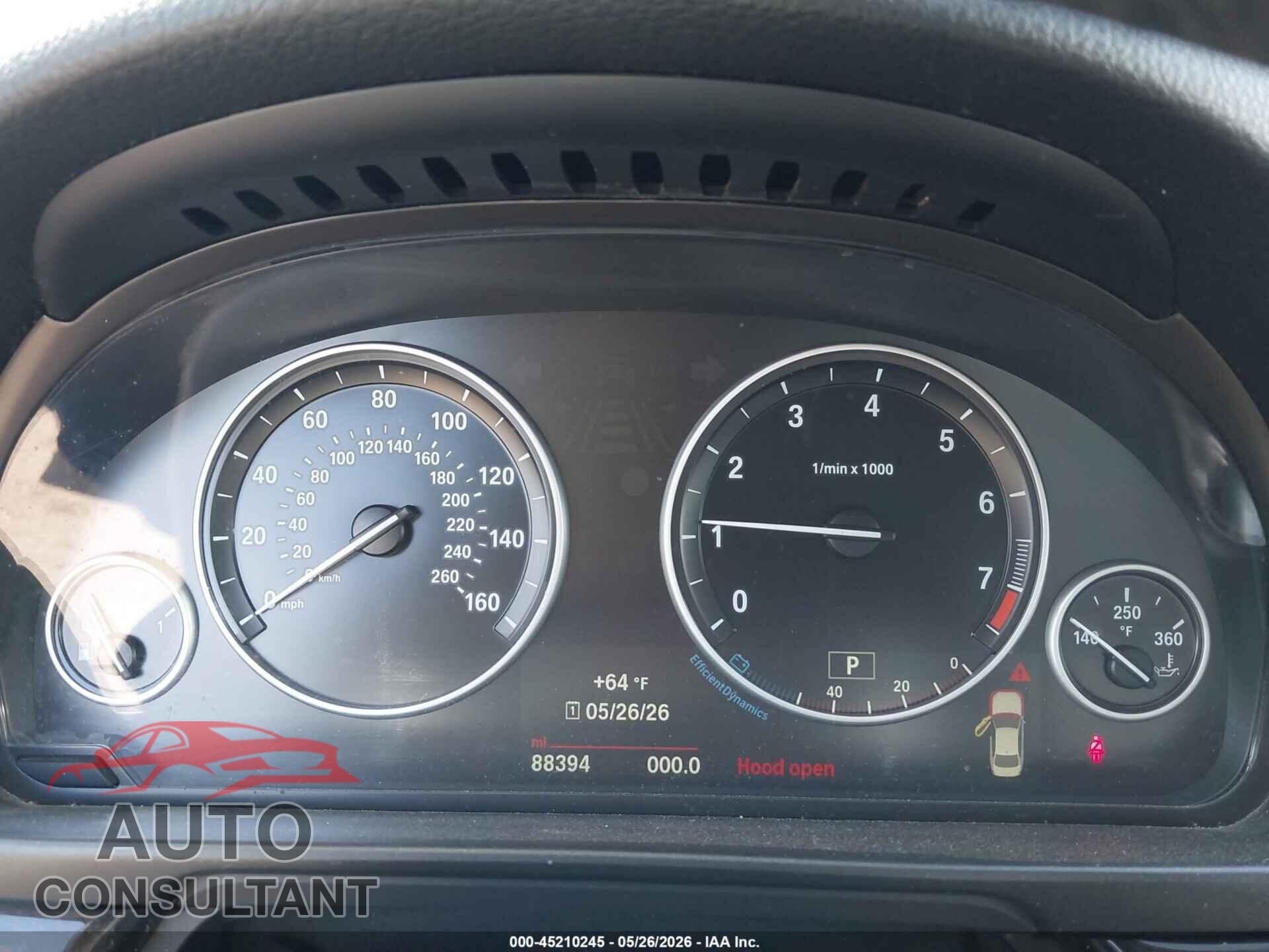 BMW 528I 2016 - WBA5A5C56GG347399