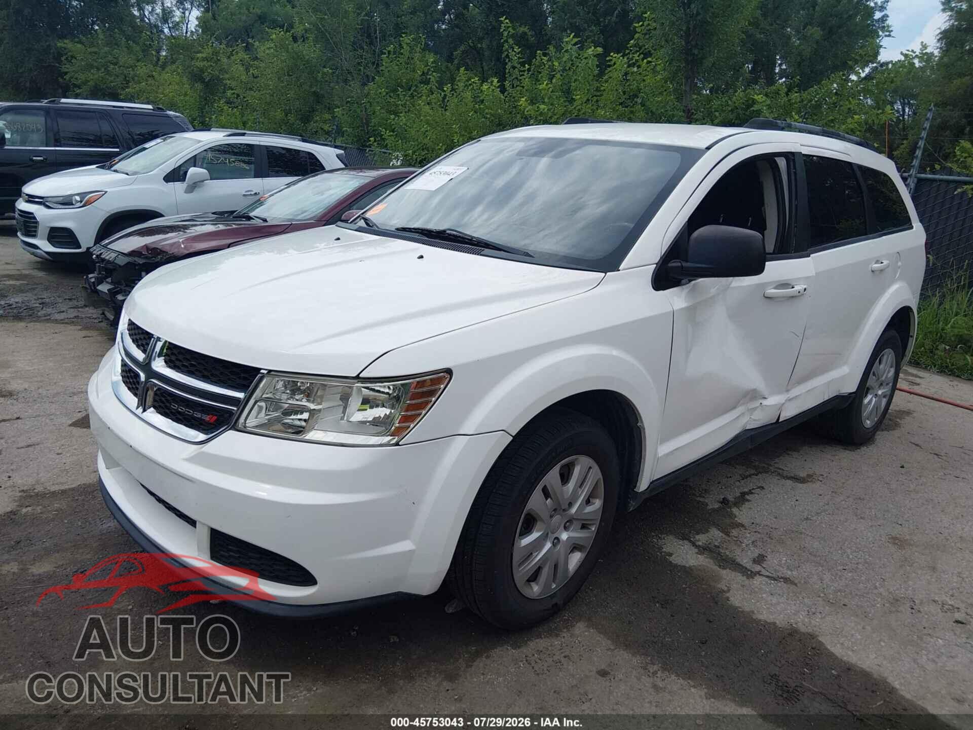 DODGE JOURNEY 2018 - 3C4PDCAB1JT509068