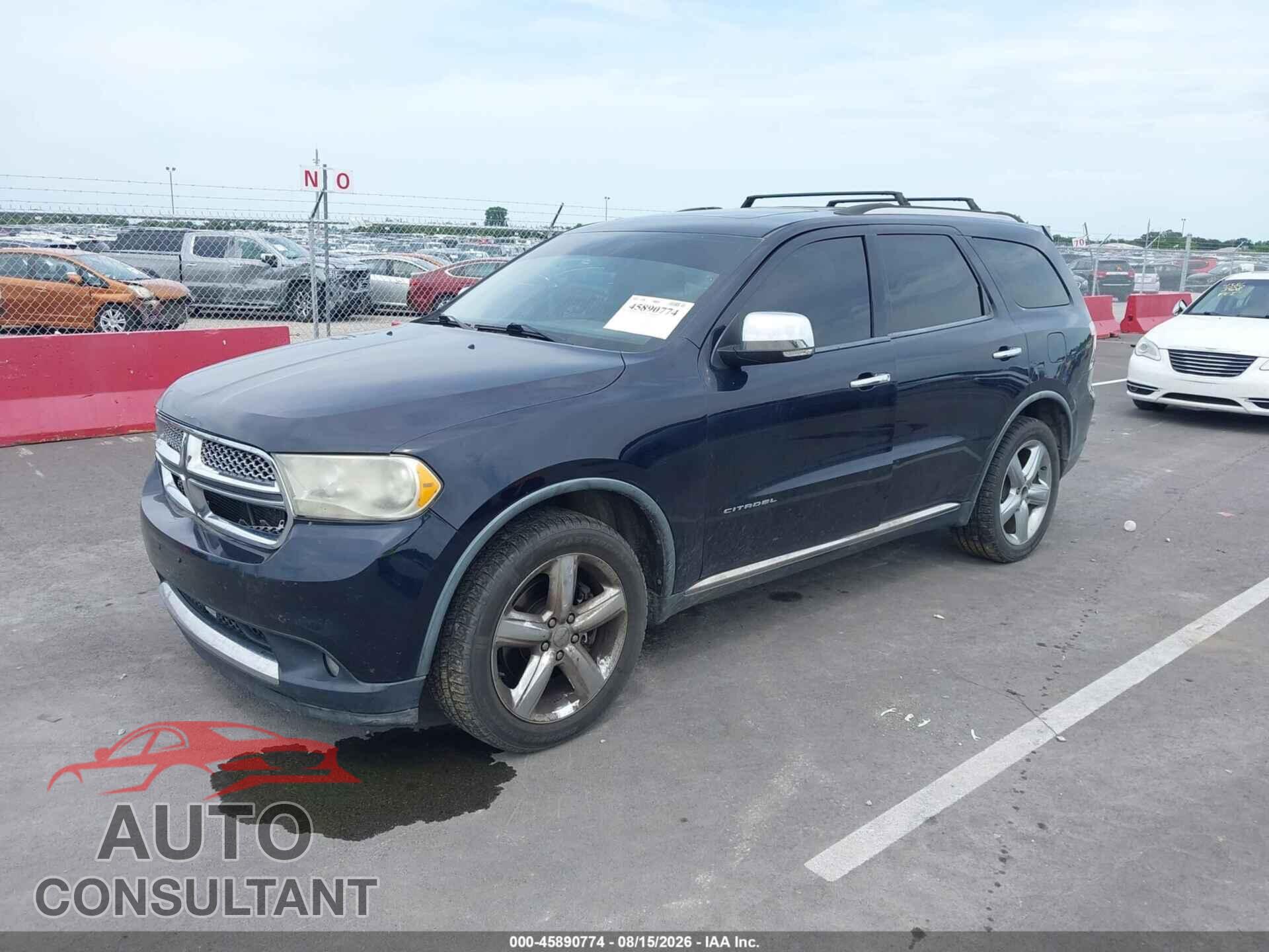 DODGE DURANGO 2011 - 1D4SE5GT3BC674476