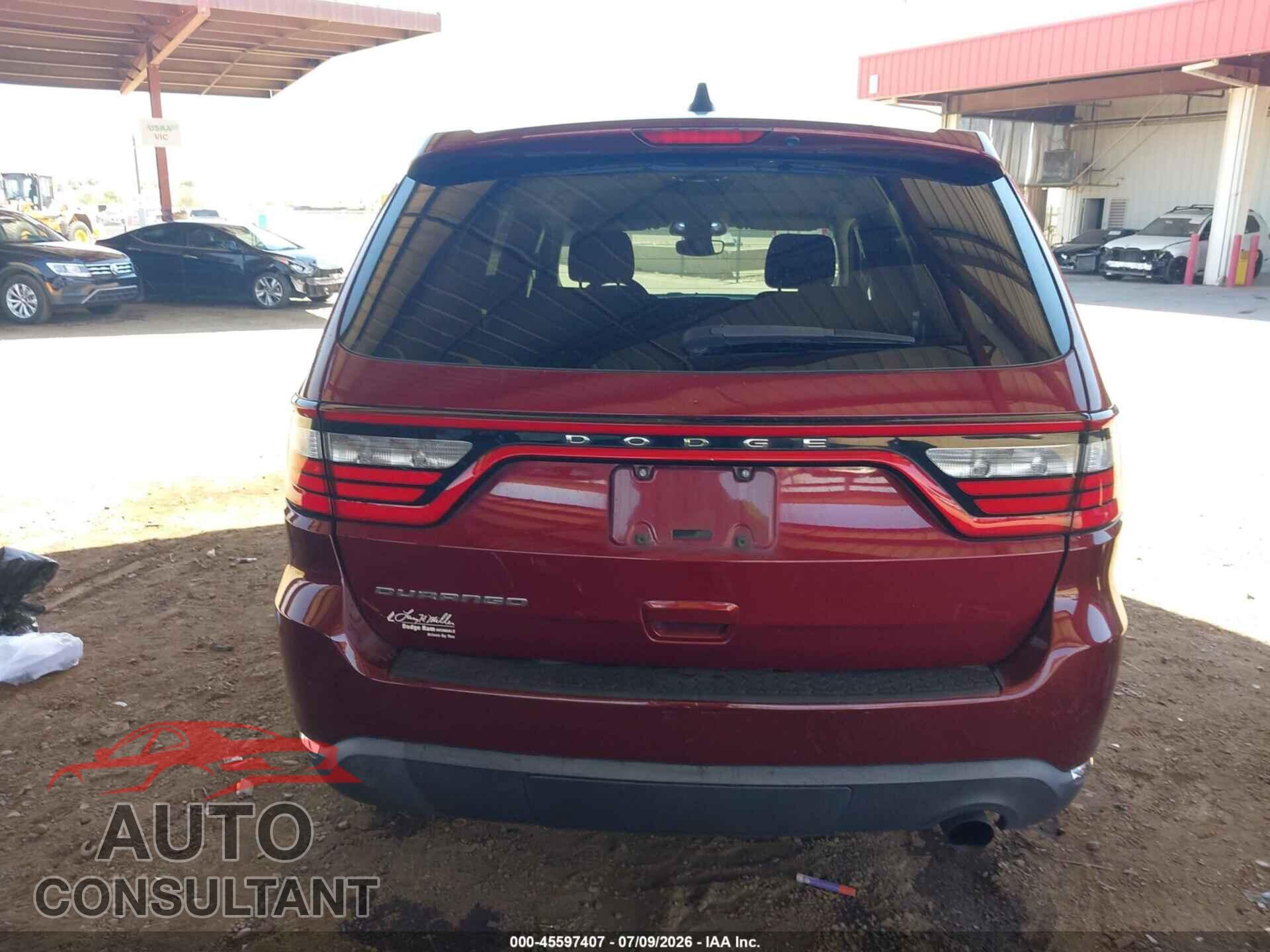 DODGE DURANGO 2017 - 1C4RDHAG6HC798634