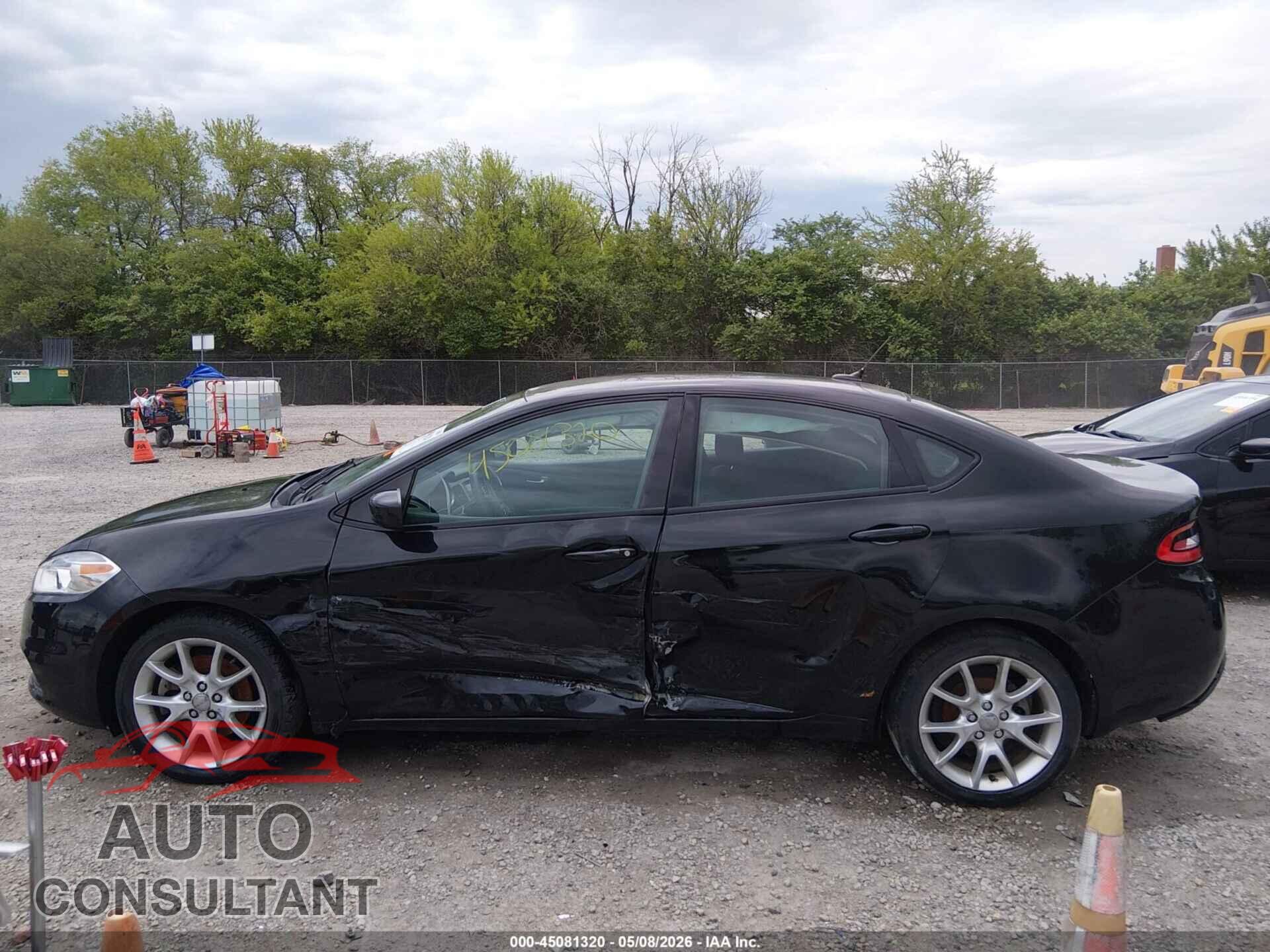 DODGE DART 2013 - 1C3CDFBA1DD159400