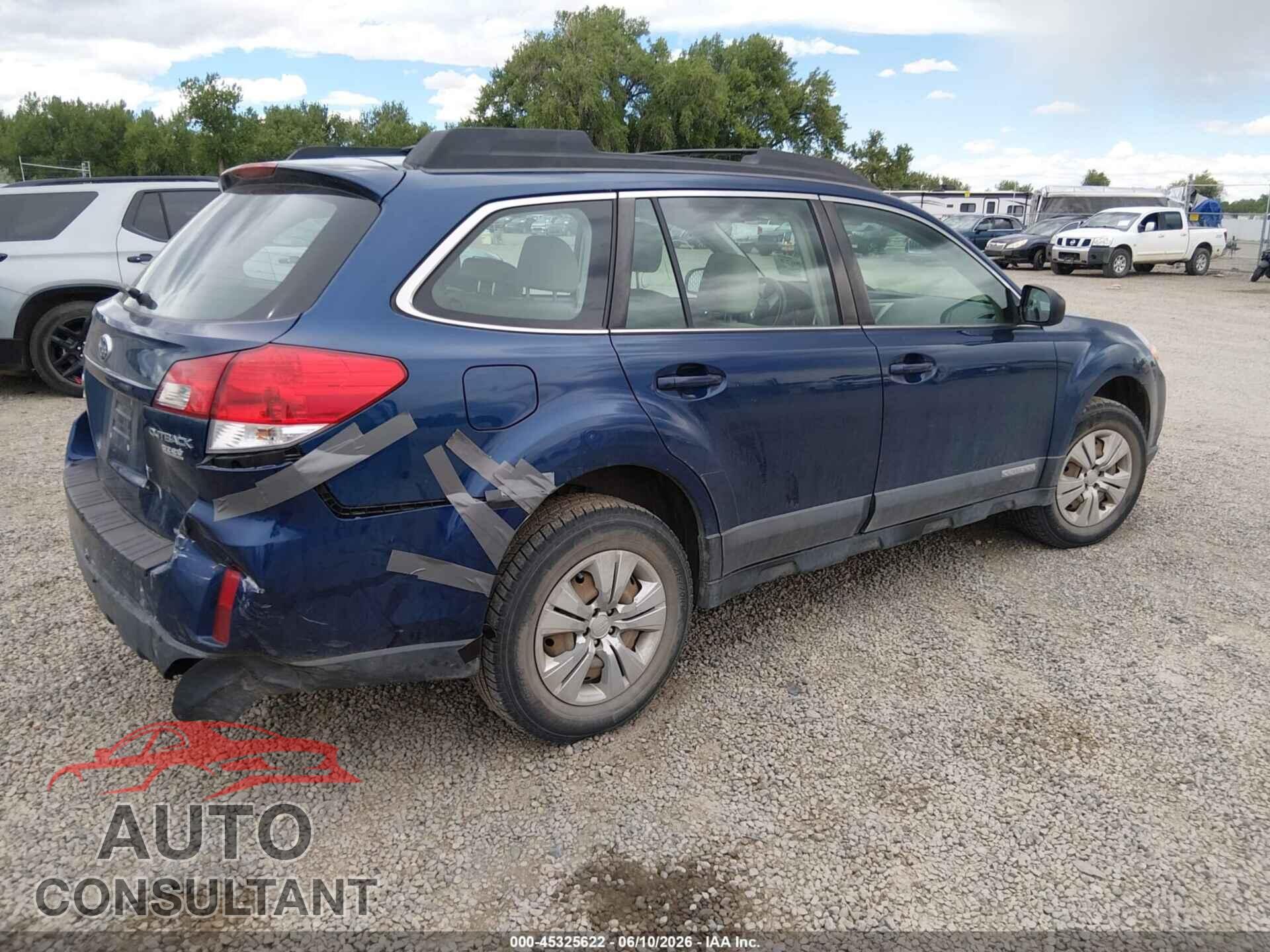 SUBARU OUTBACK 2011 - 4S4BRBAC1B3328091
