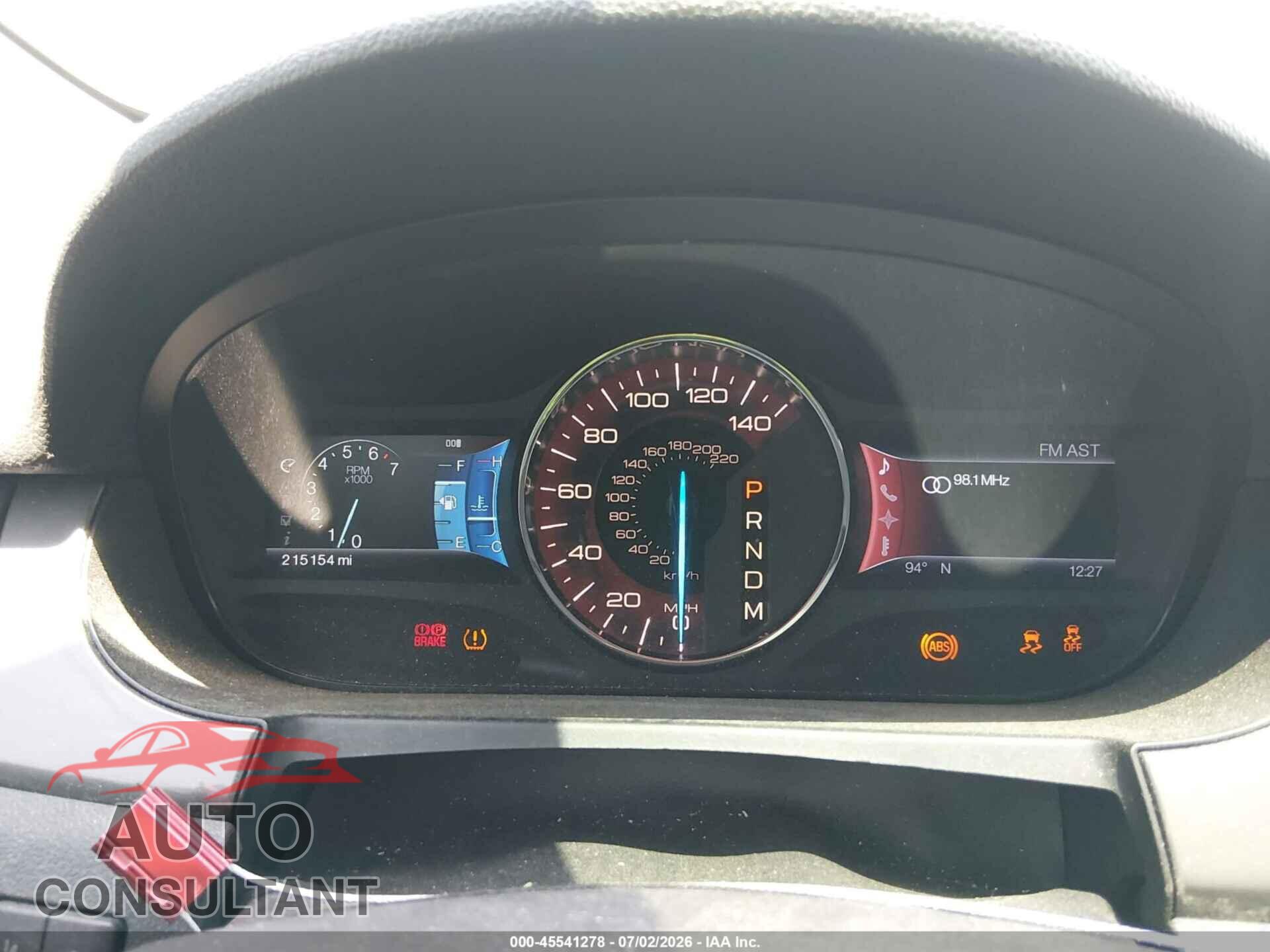 FORD EDGE 2011 - 2FMDK3AK1BBB20724