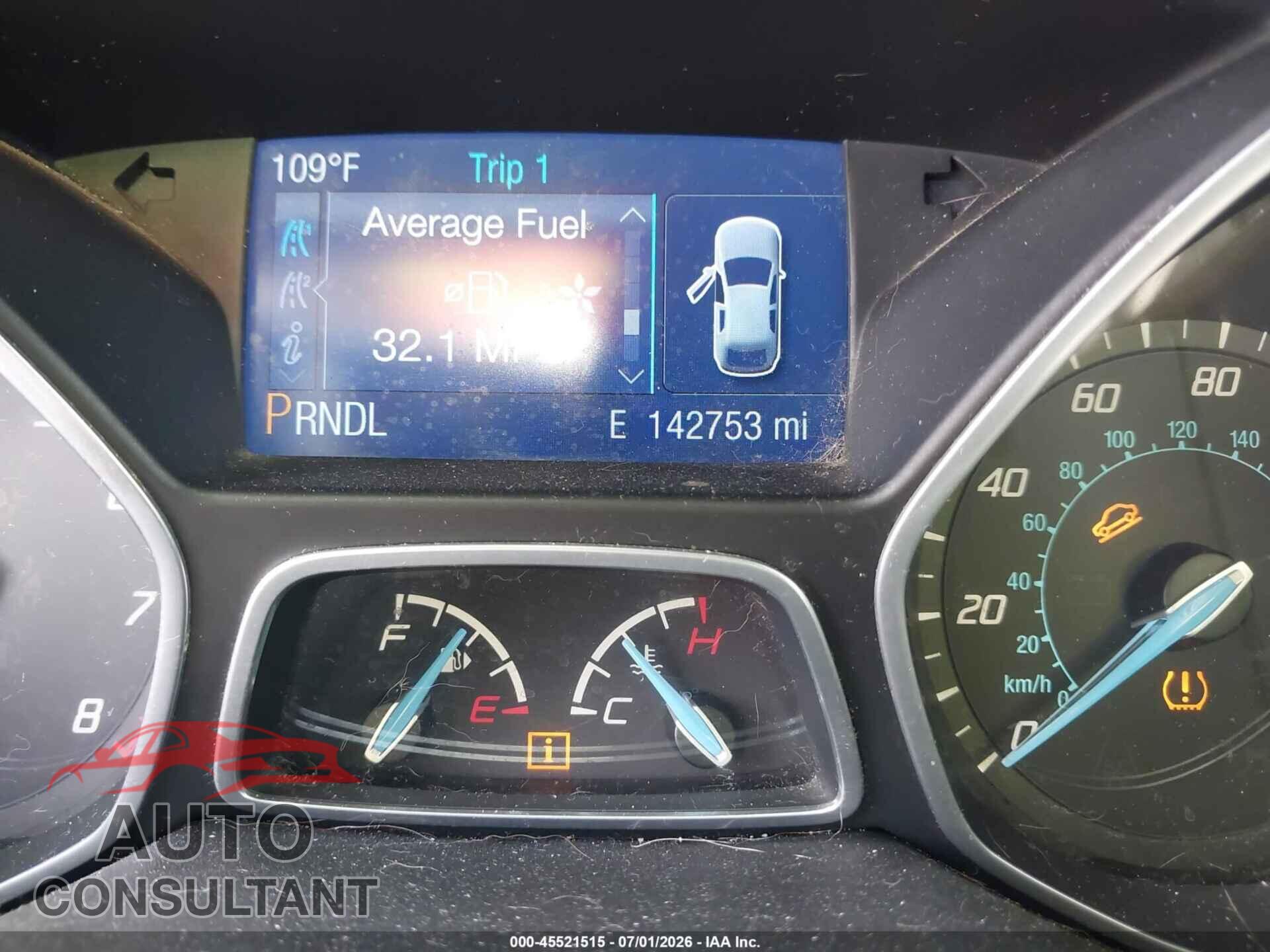 FORD FOCUS 2014 - 1FADP3F26EL163111