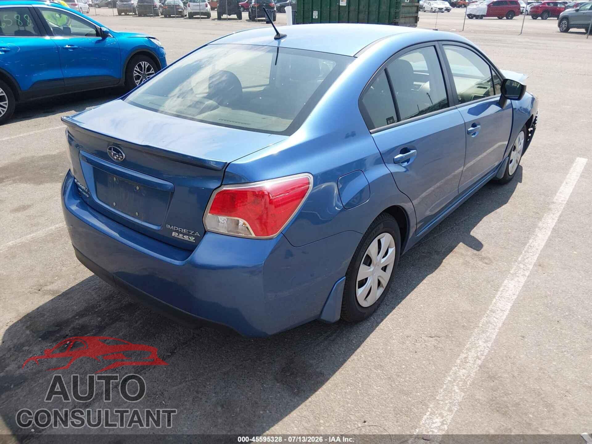 SUBARU IMPREZA 2016 - JF1GJAA65GH018564
