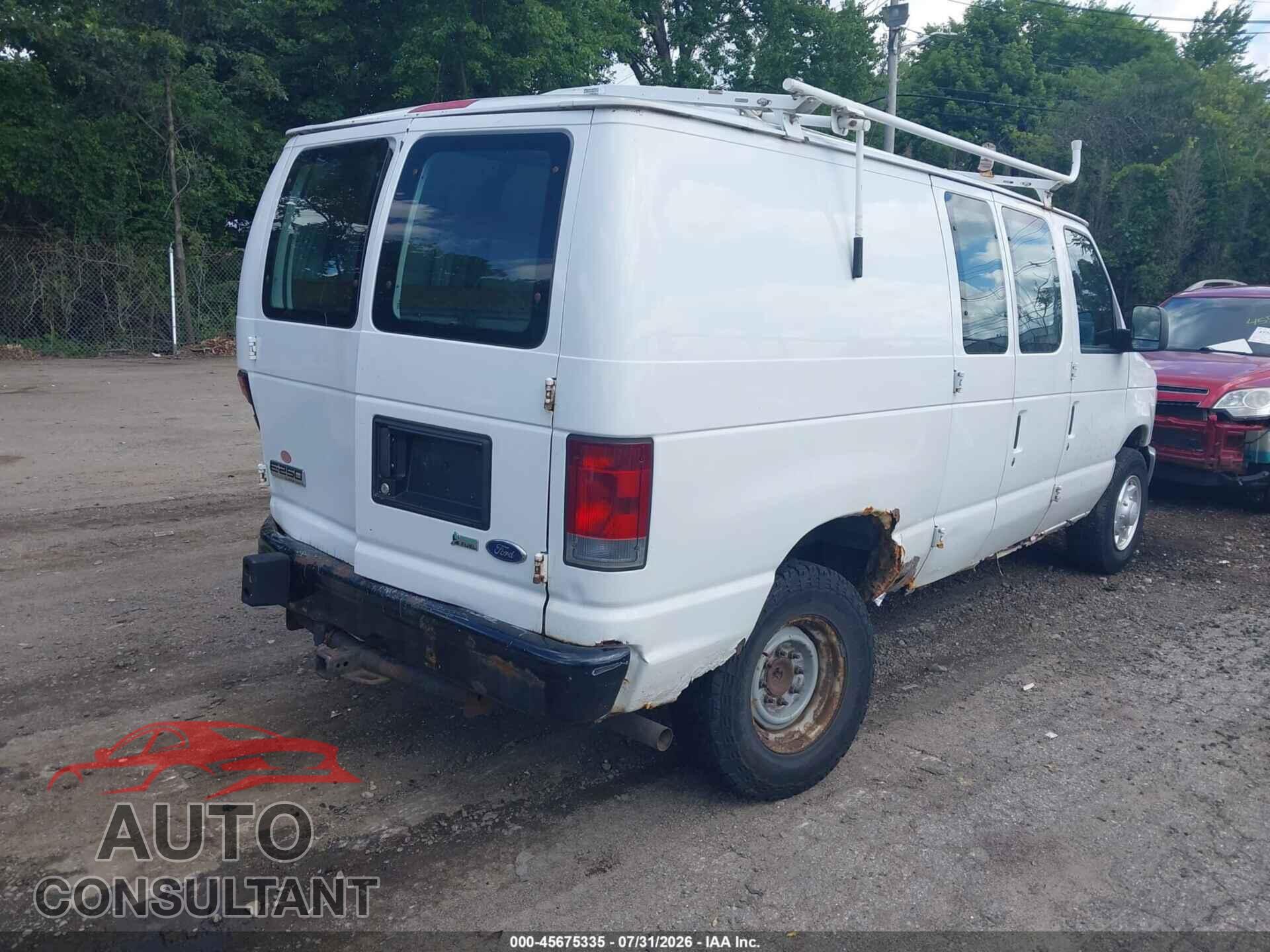 FORD ECONOLINE 2009 - 1FTNE24W99DA36180