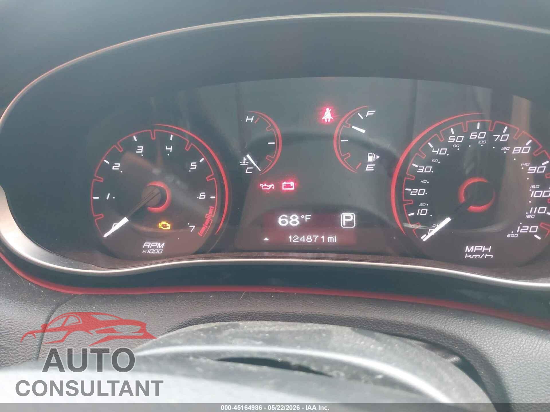 DODGE DART 2016 - 1C3CDFBB6GD660540