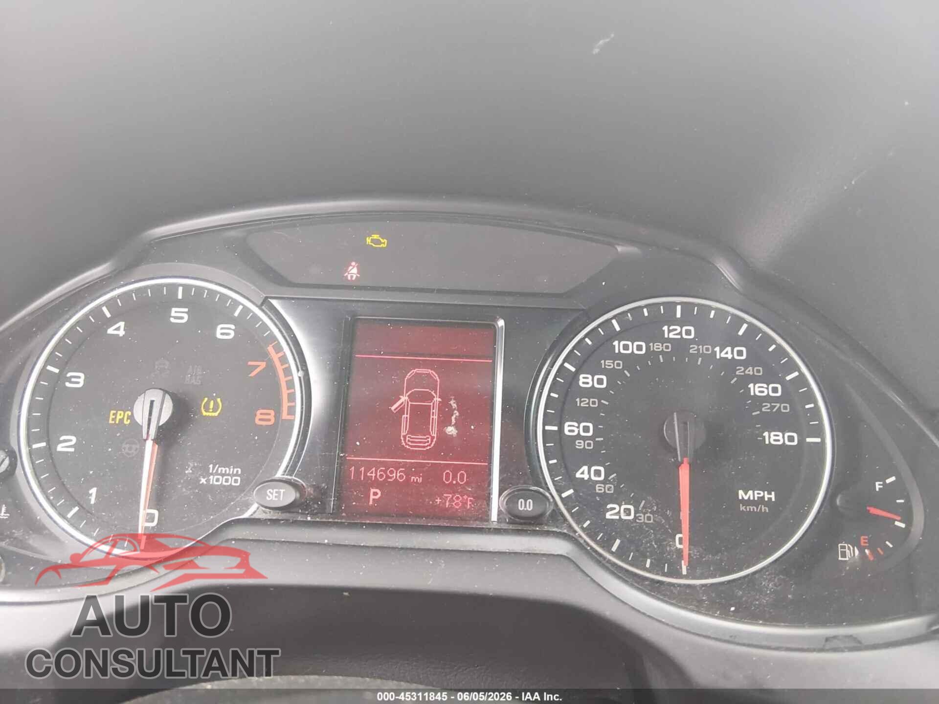 AUDI Q5 2012 - WA1CFAFP5CA014524