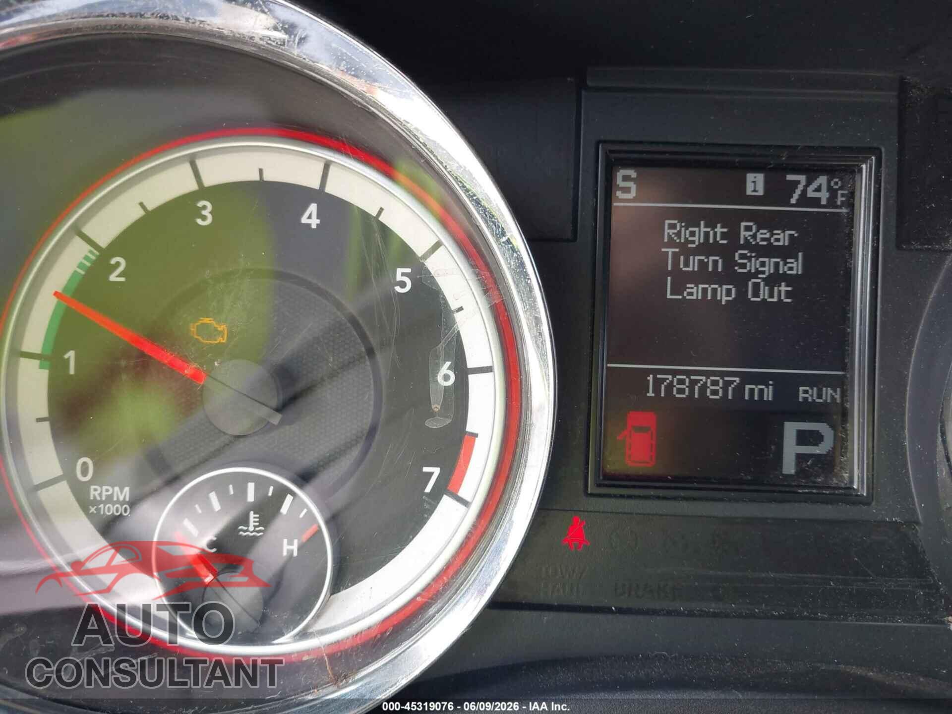 DODGE DURANGO 2011 - 1D4RE4GG0BC720471