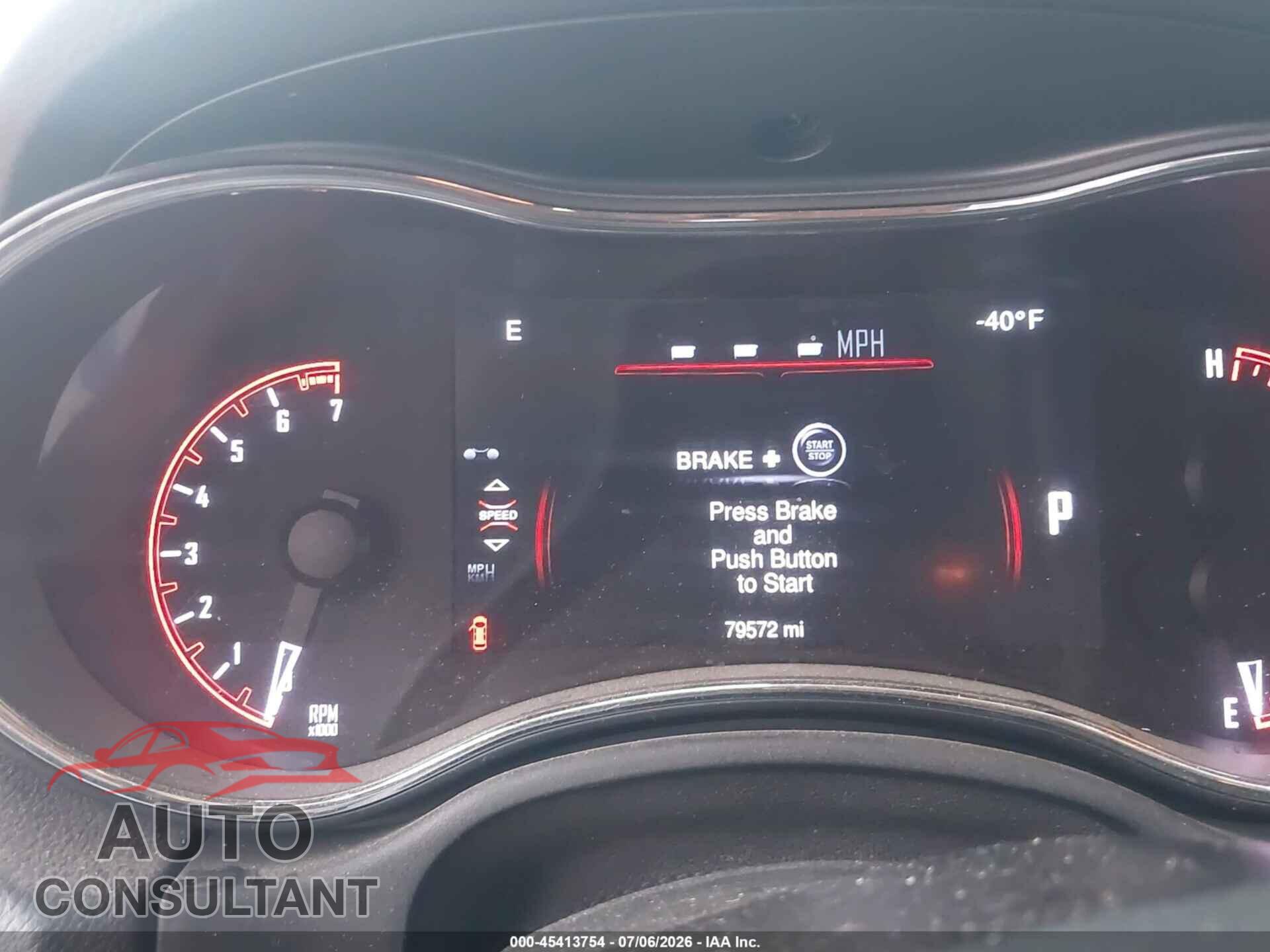 DODGE DURANGO 2015 - 1C4RDJAG9FC737508
