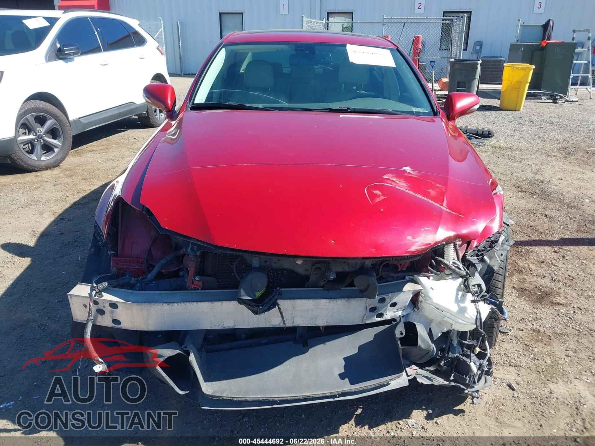 LEXUS IS 250 2012 - JTHCF5C28C2035950
