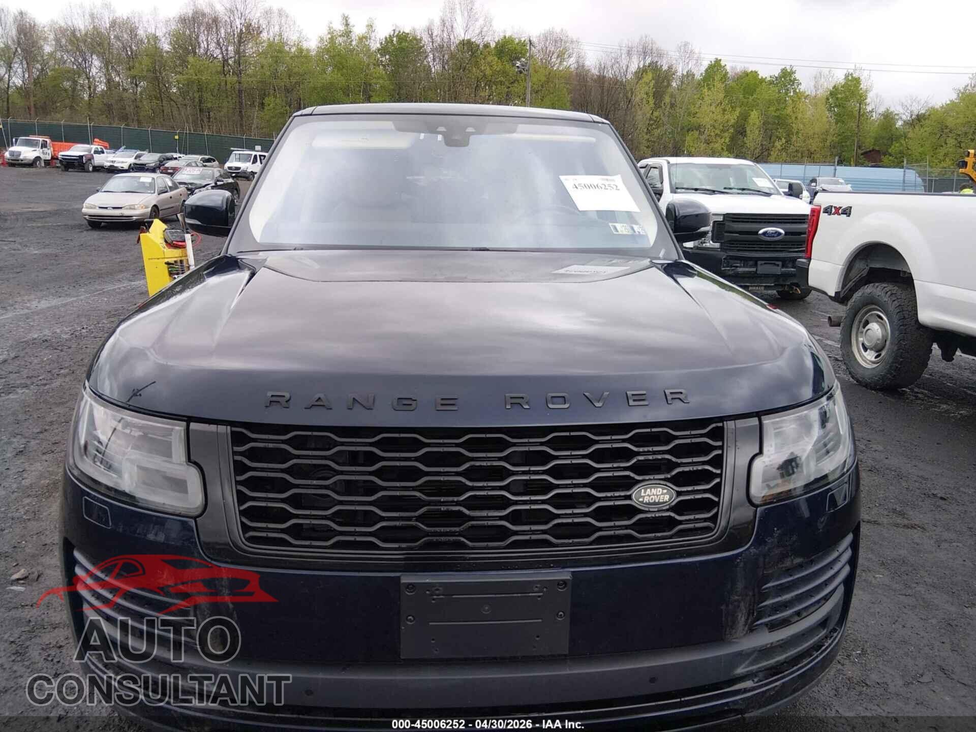 LAND ROVER RANGE ROVER 2020 - SALGS2RU2LA578635