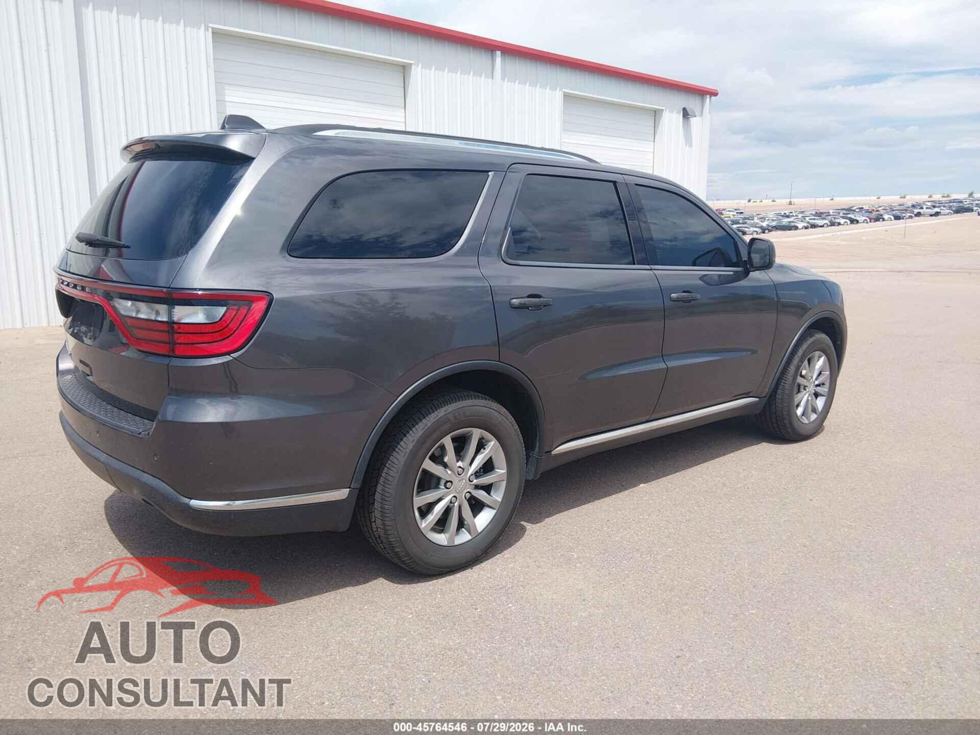 DODGE DURANGO 2017 - 1C4RDJAG3HC878657