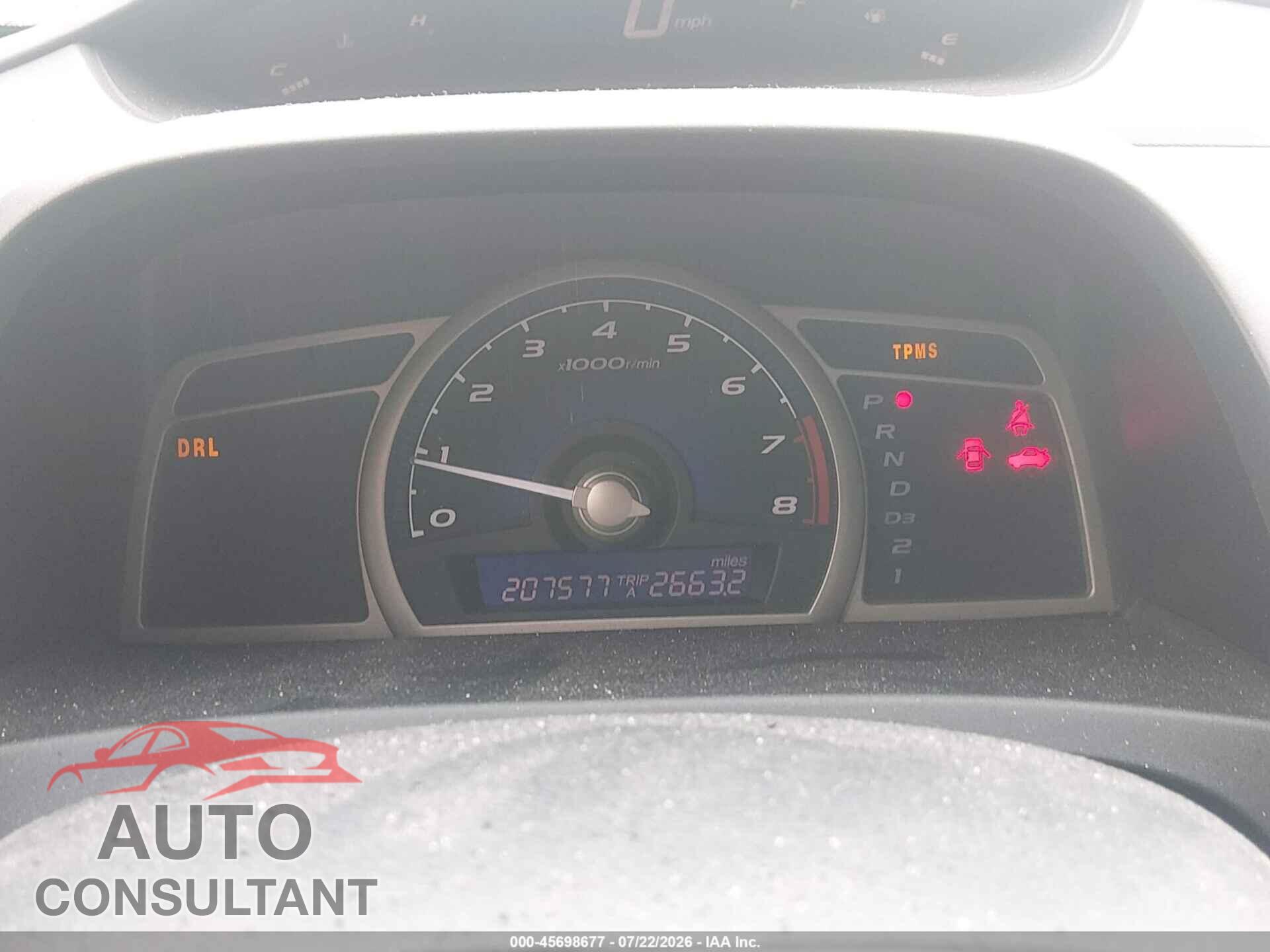 HONDA CIVIC 2010 - 19XFA1F80AE039870
