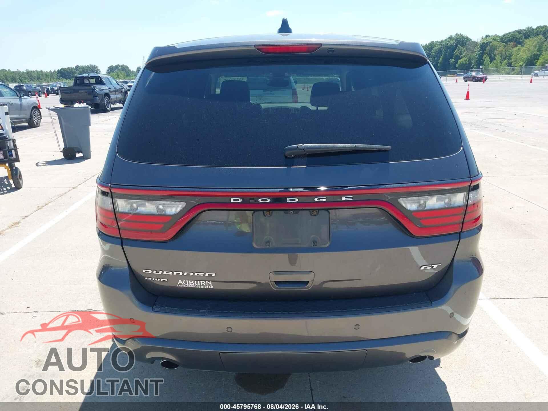 DODGE DURANGO 2017 - 1C4RDJDGXHC828057