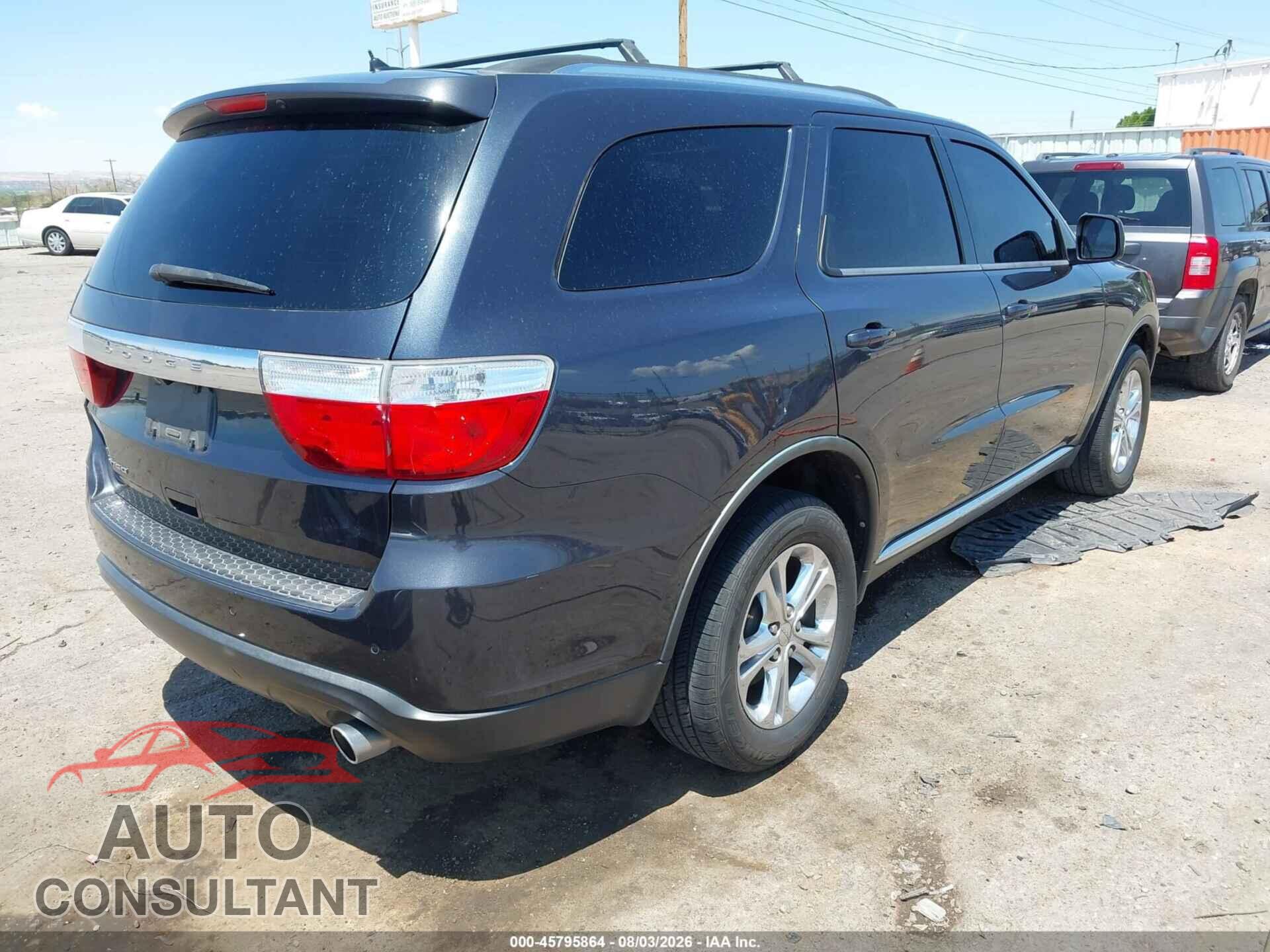 DODGE DURANGO 2012 - 1C4RDHAG5CC257924
