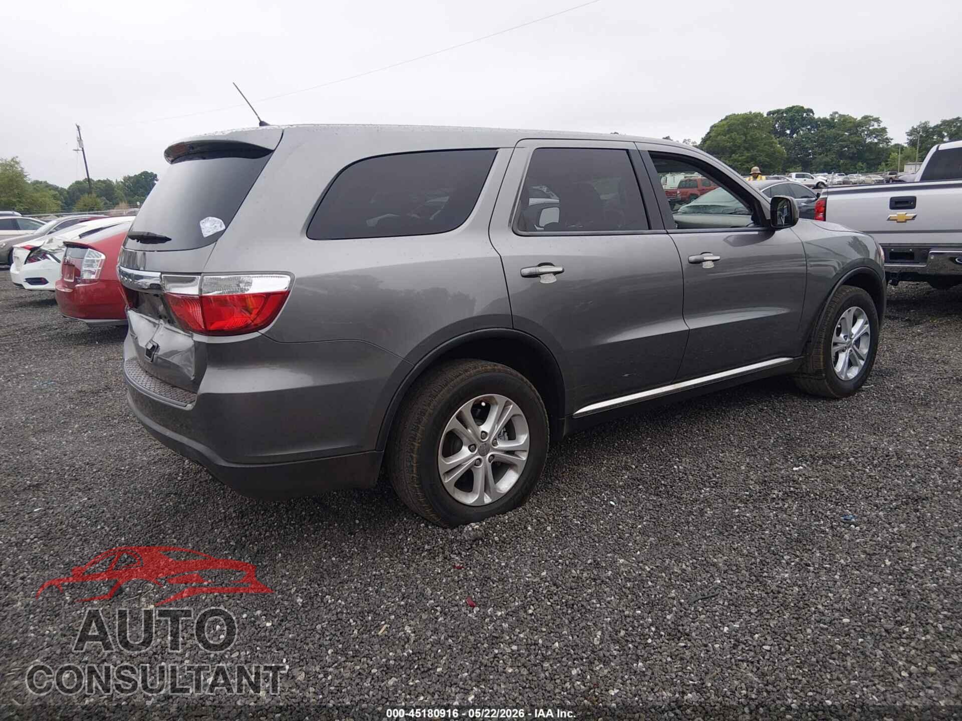 DODGE DURANGO 2013 - 1C4RDHAG6DC608230