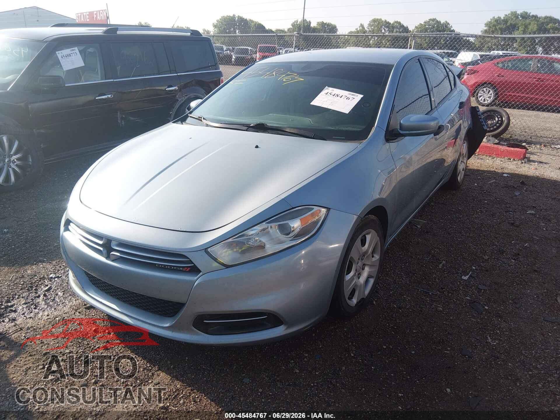 DODGE DART 2013 - 1C3CDFAA4DD287051