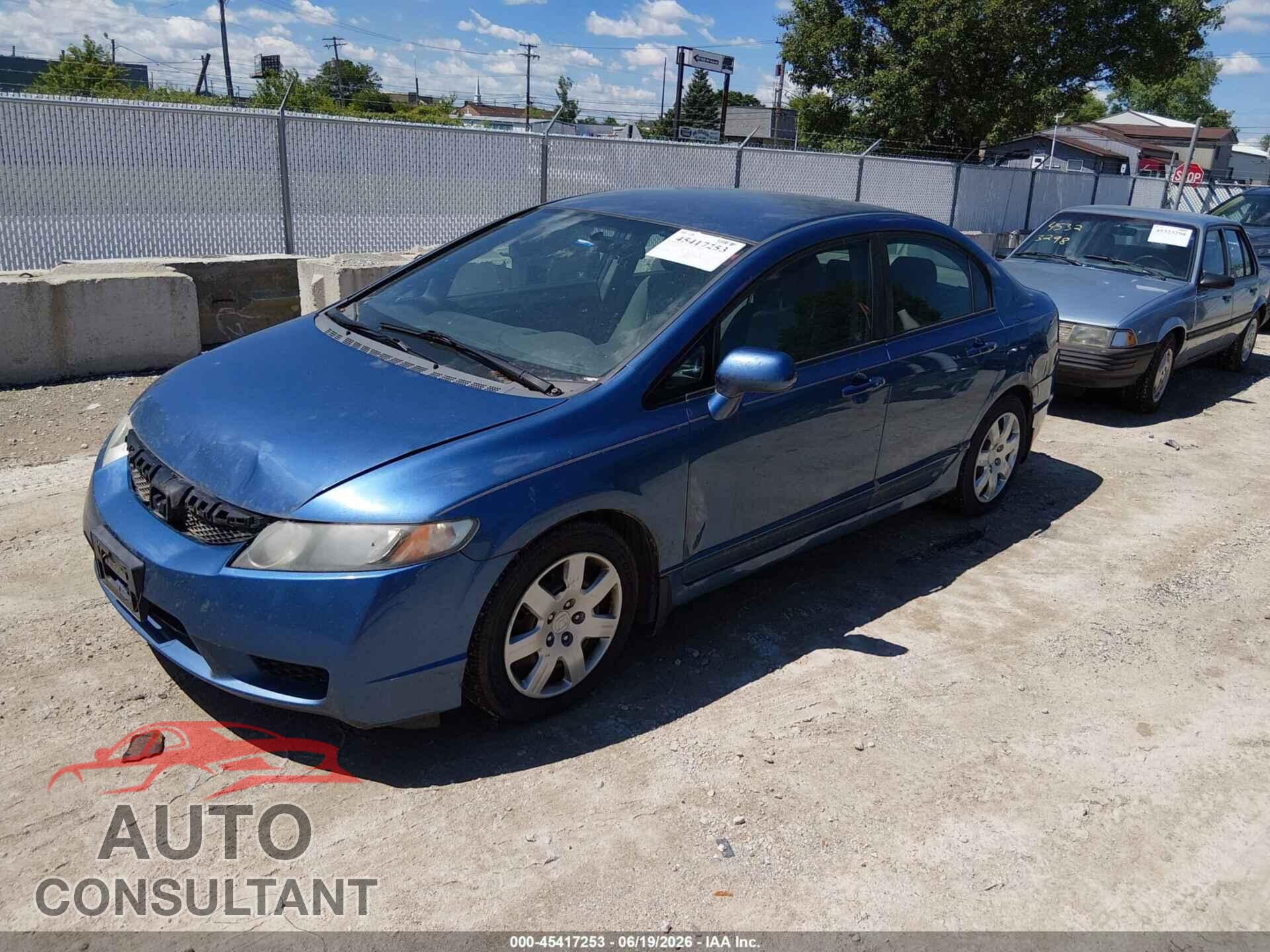 HONDA CIVIC 2010 - 19XFA1F58AE016729
