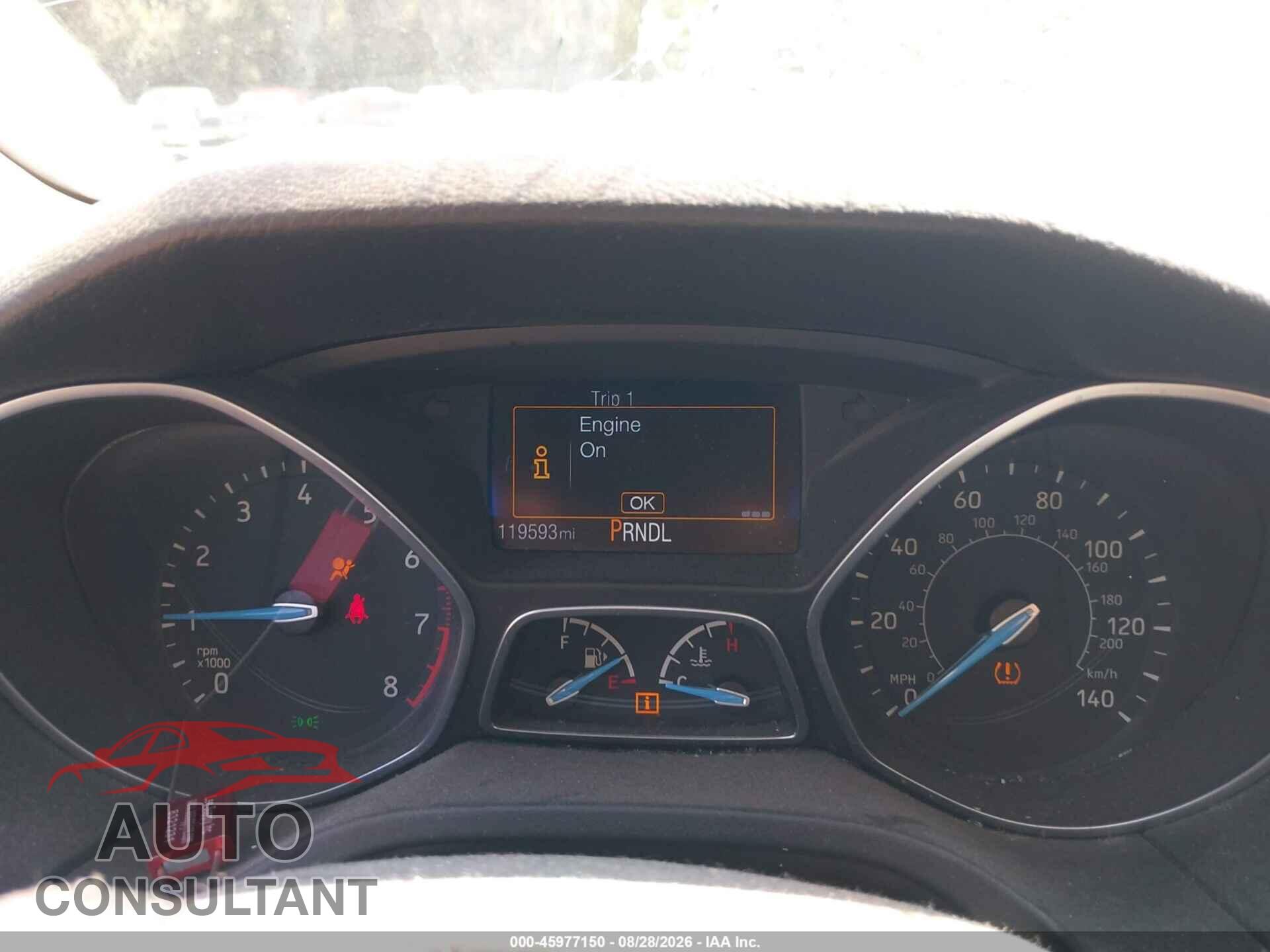 FORD FOCUS 2016 - 1FADP3E24GL253474