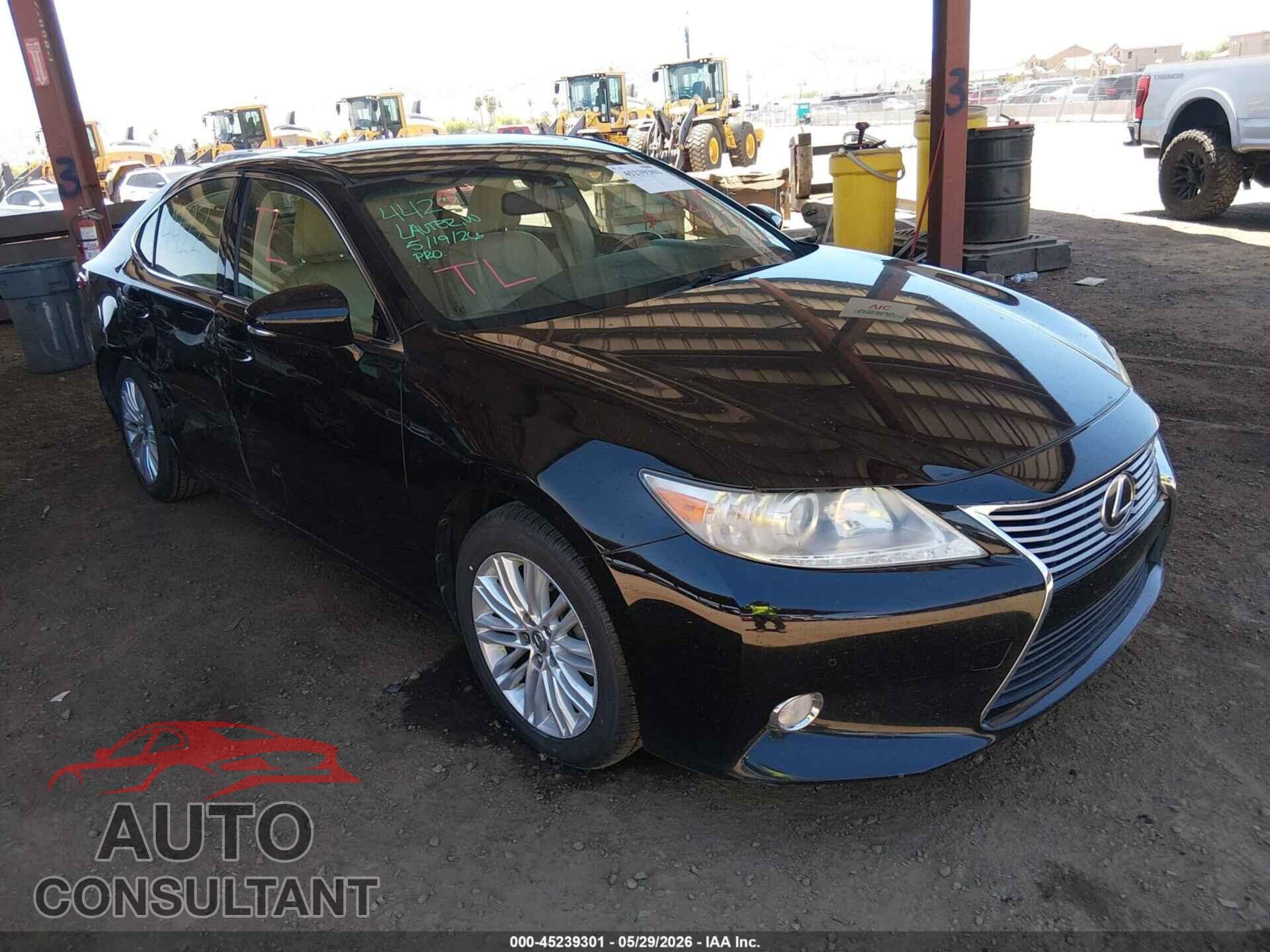 LEXUS ES 350 2013 - JTHBK1GG1D2048997
