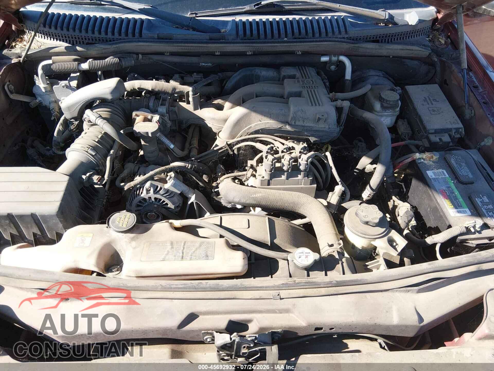 FORD EXPLORER 2010 - 1FMEU7FE2AUA30256