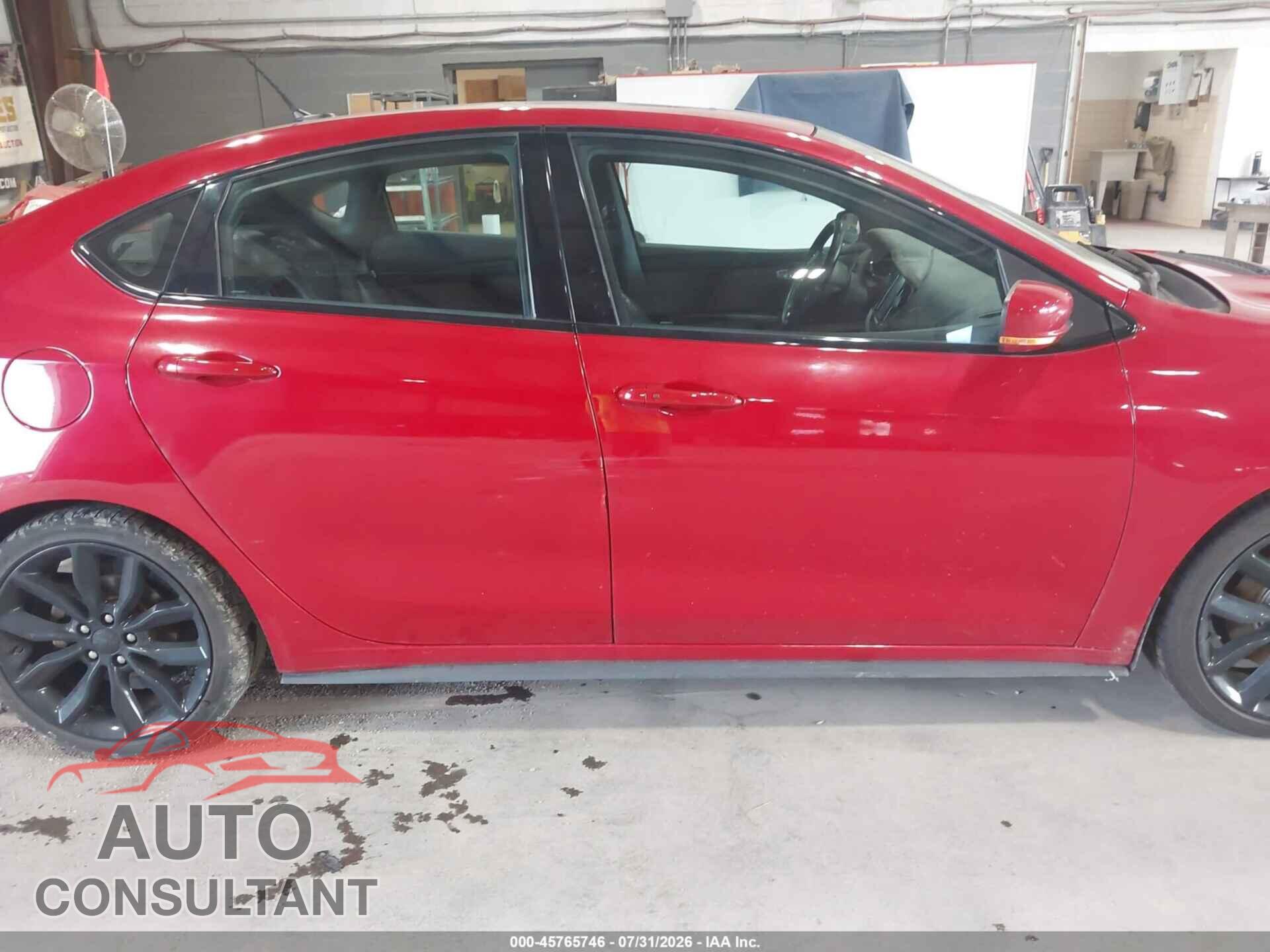 DODGE DART 2016 - 1C3CDFEBXGD685145