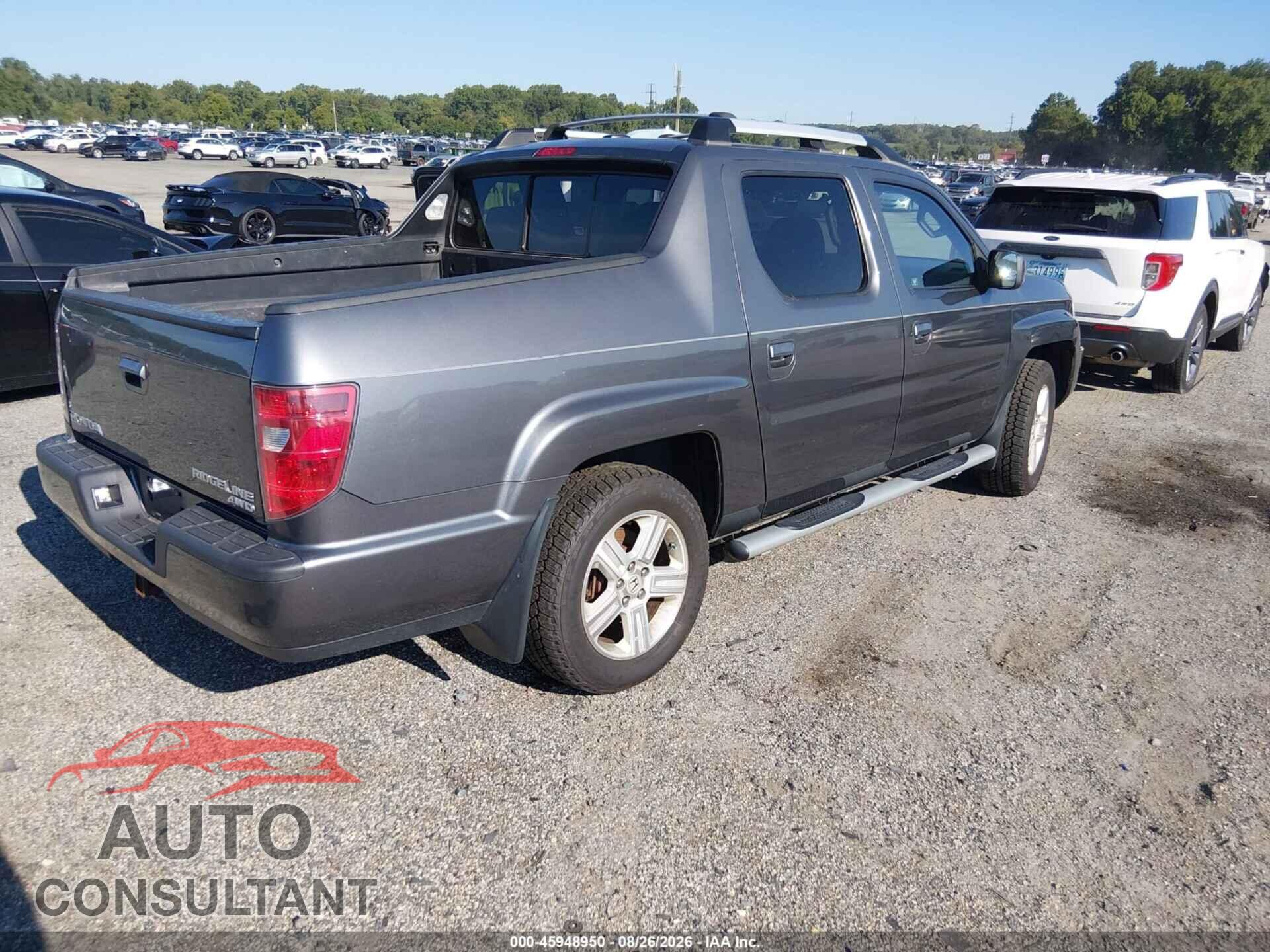 HONDA RIDGELINE 2011 - 5FPYK1F55BB455217