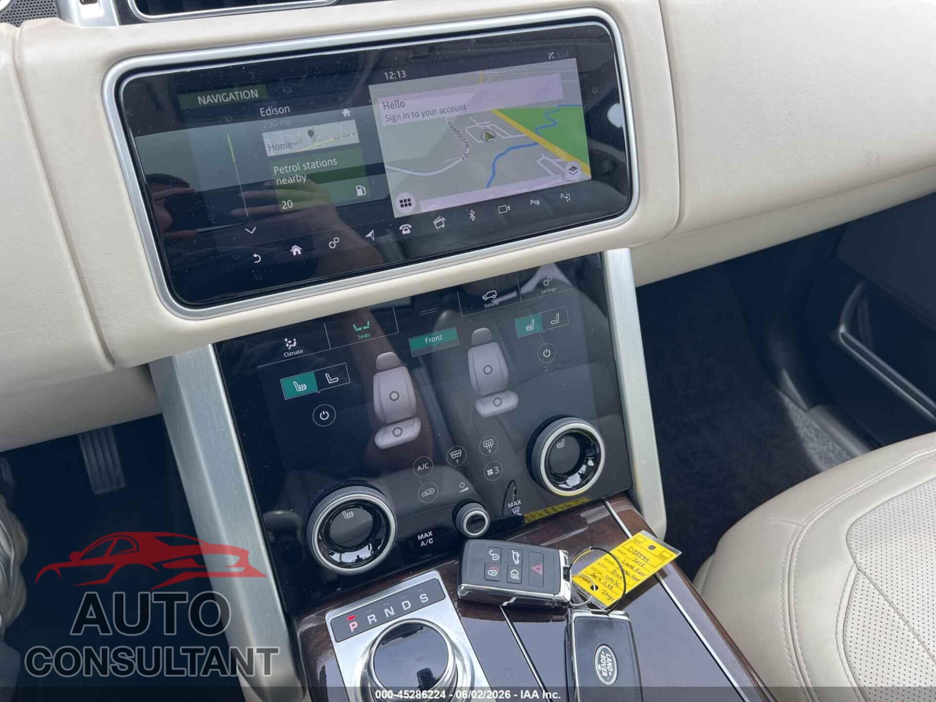 LAND ROVER RANGE ROVER 2018 - SALGS2RE3JA504288