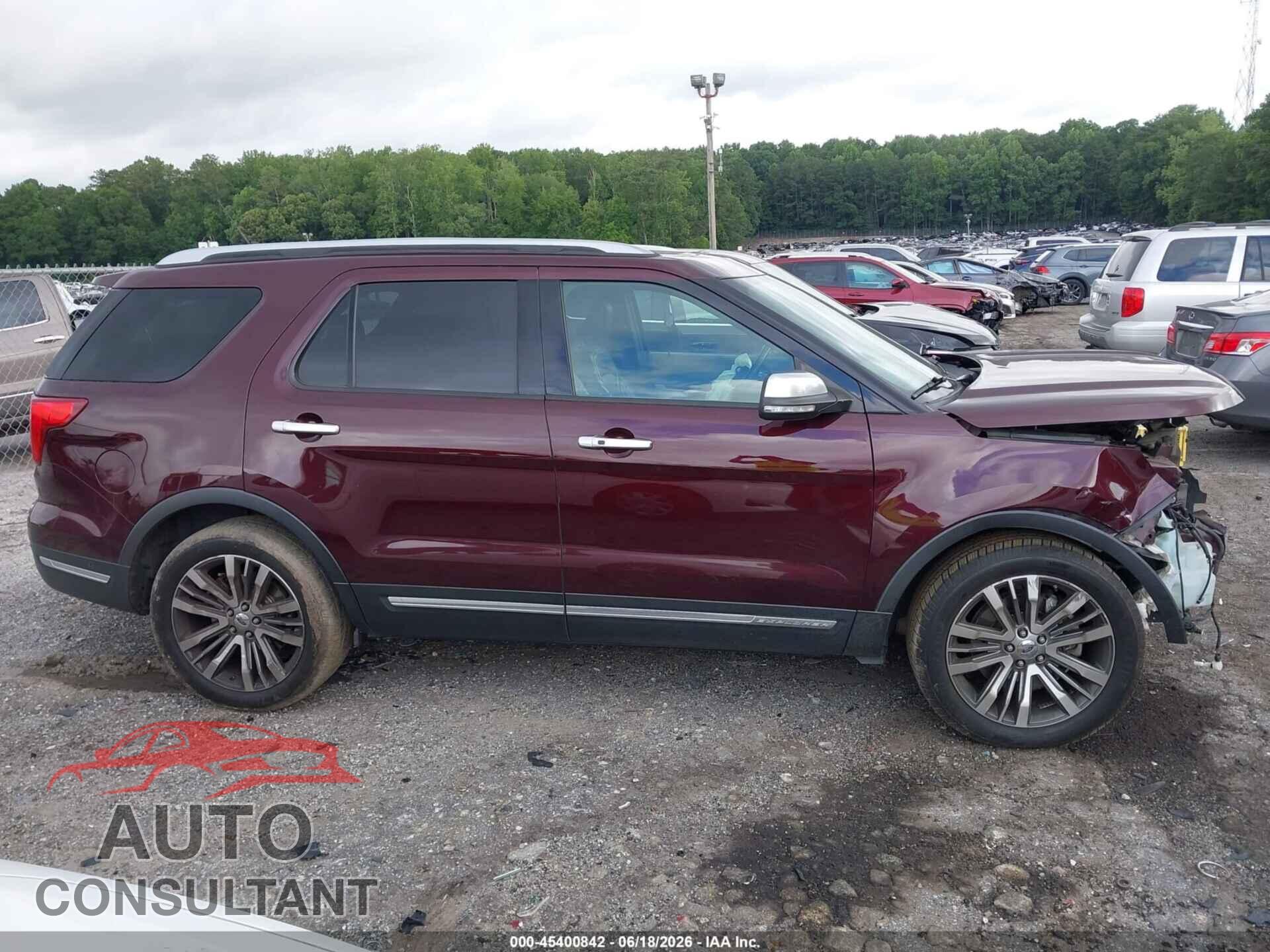 FORD EXPLORER 2018 - 1FM5K8HTXJGB76555
