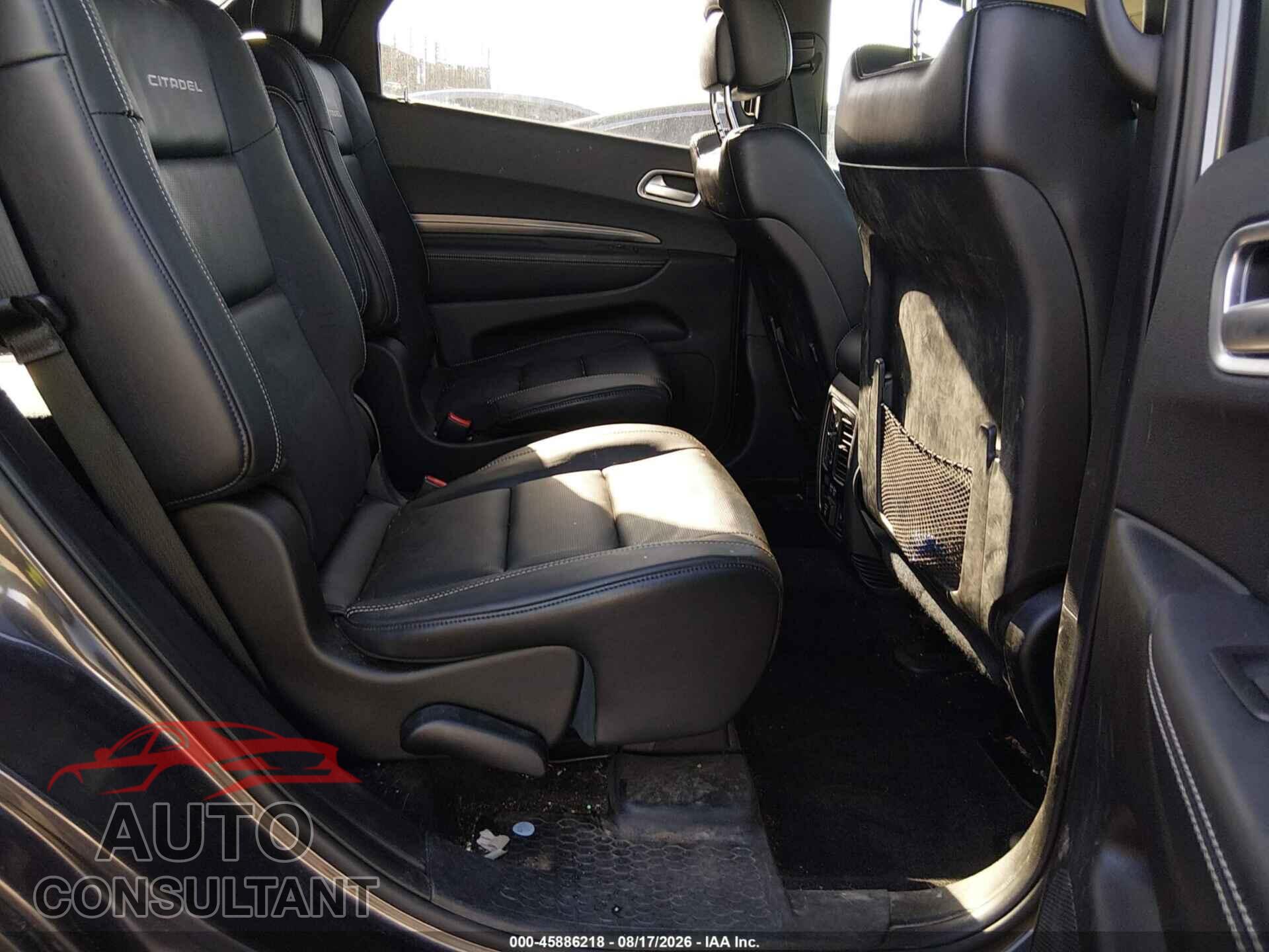 DODGE DURANGO 2018 - 1C4RDJEGXJC486579