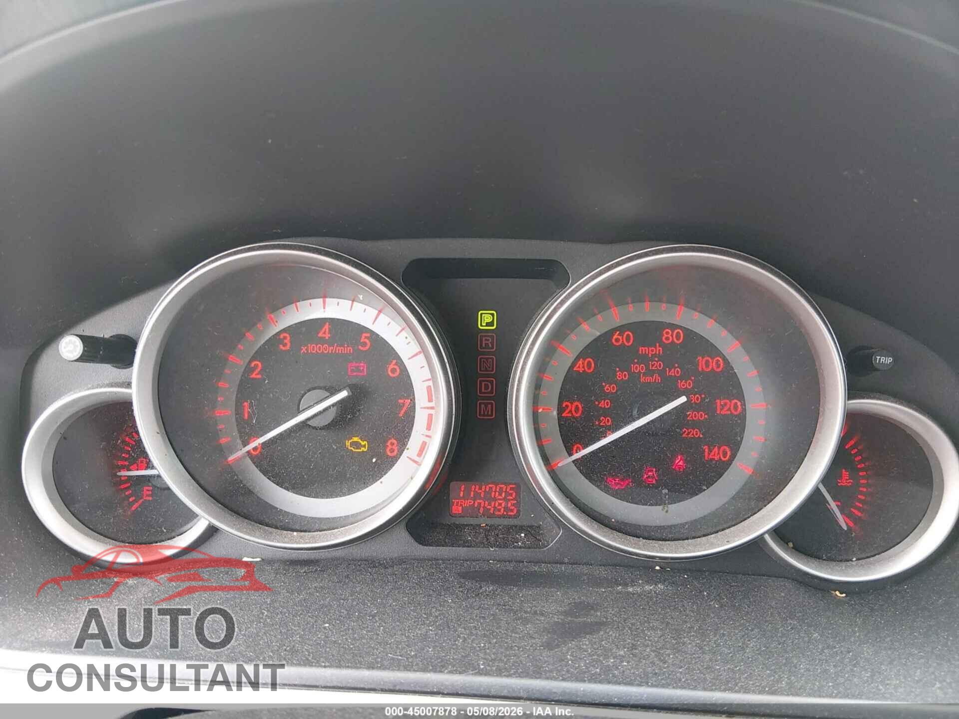 MAZDA CX-9 2012 - JM3TB3CA0C0342993