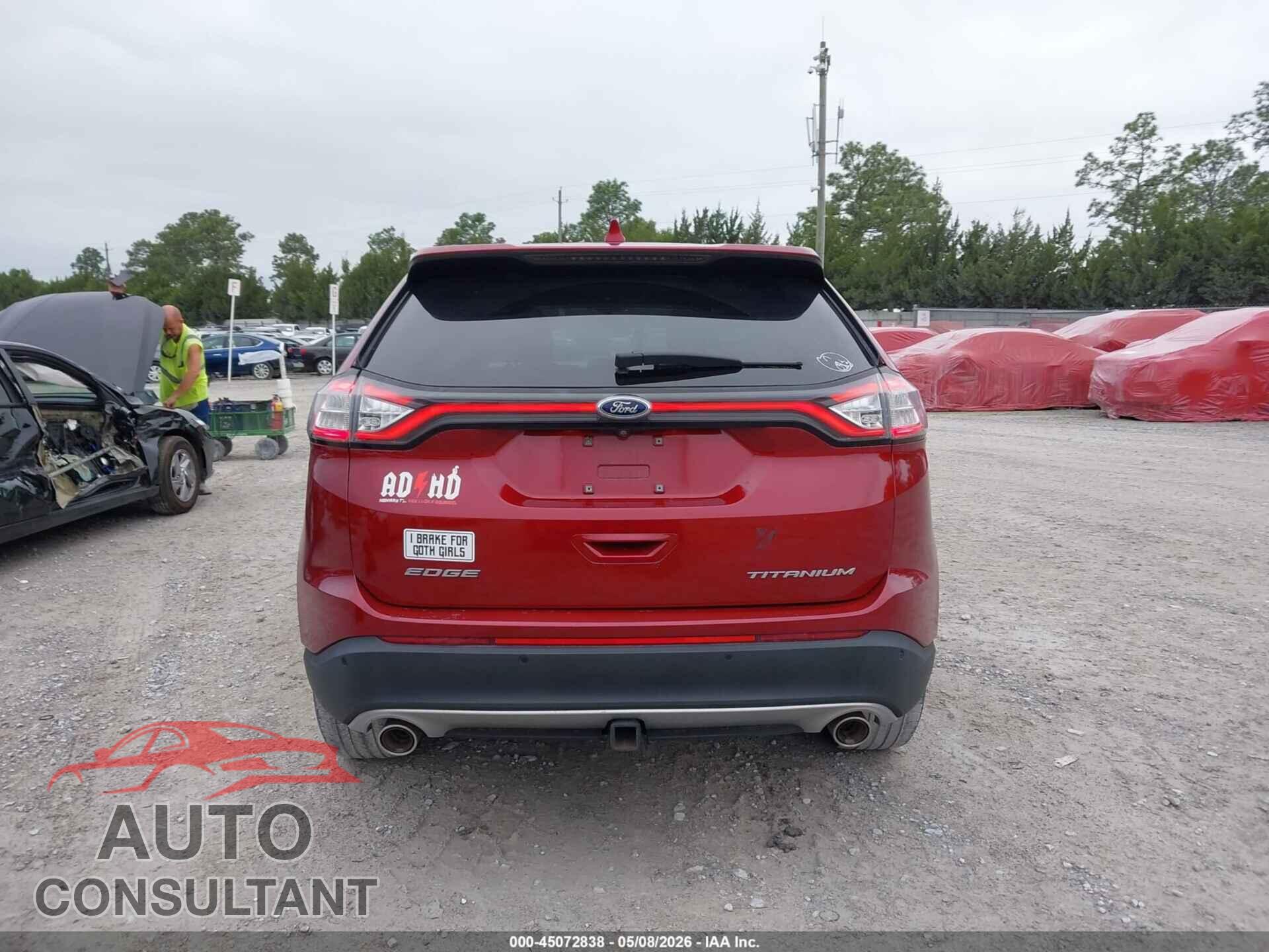 FORD EDGE 2018 - 2FMPK3K82JBC10222