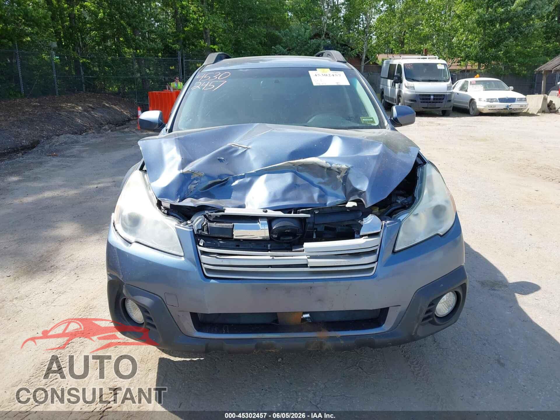 SUBARU OUTBACK 2014 - 4S4BRBCC3E3270681