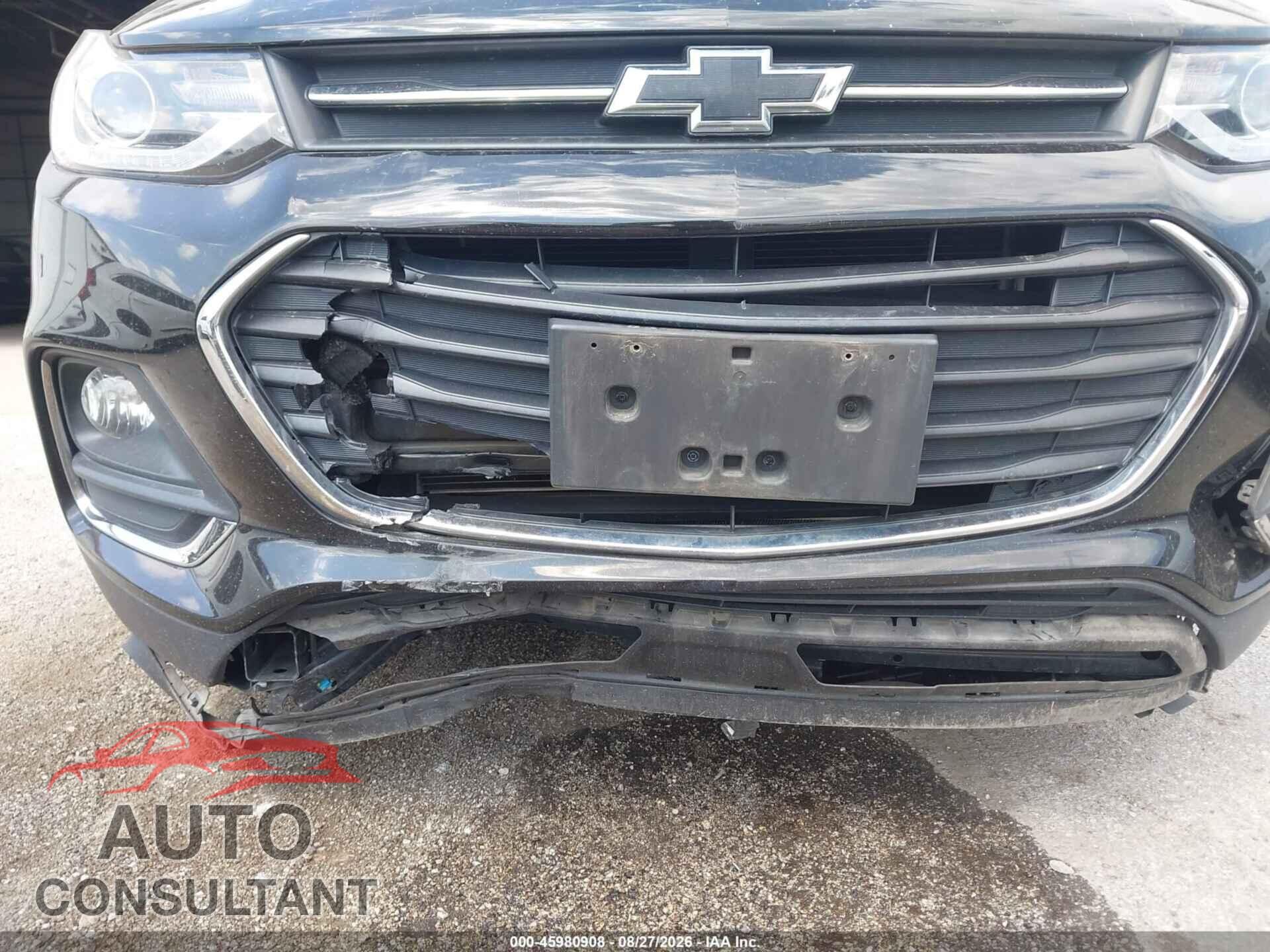 CHEVROLET TRAX 2018 - KL7CJMSB4JB609949