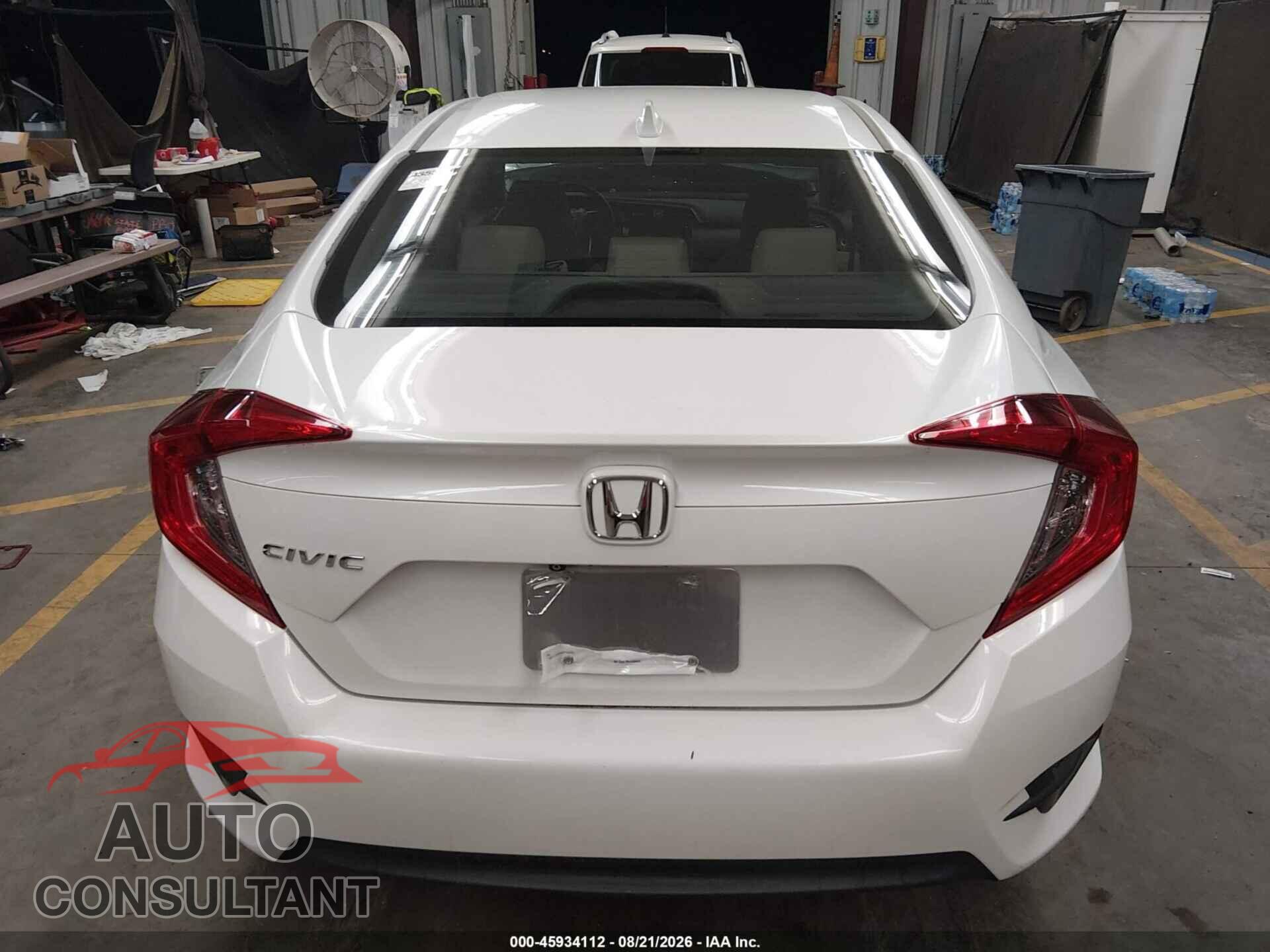 HONDA CIVIC 2017 - 19XFC2F80HE015935