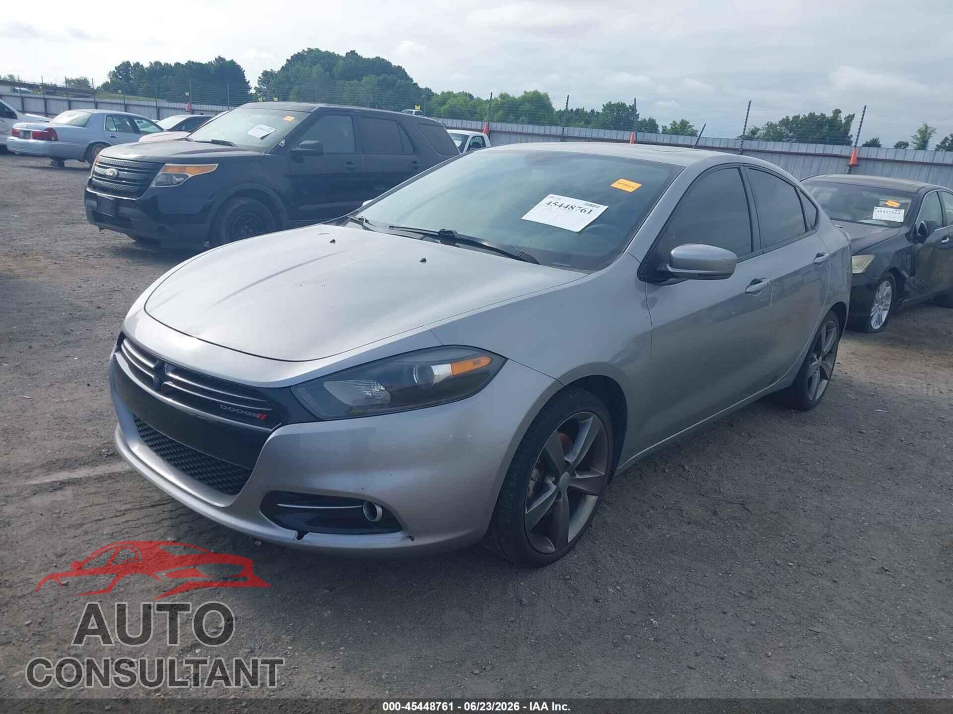 DODGE DART 2015 - 1C3CDFEBXFD254111