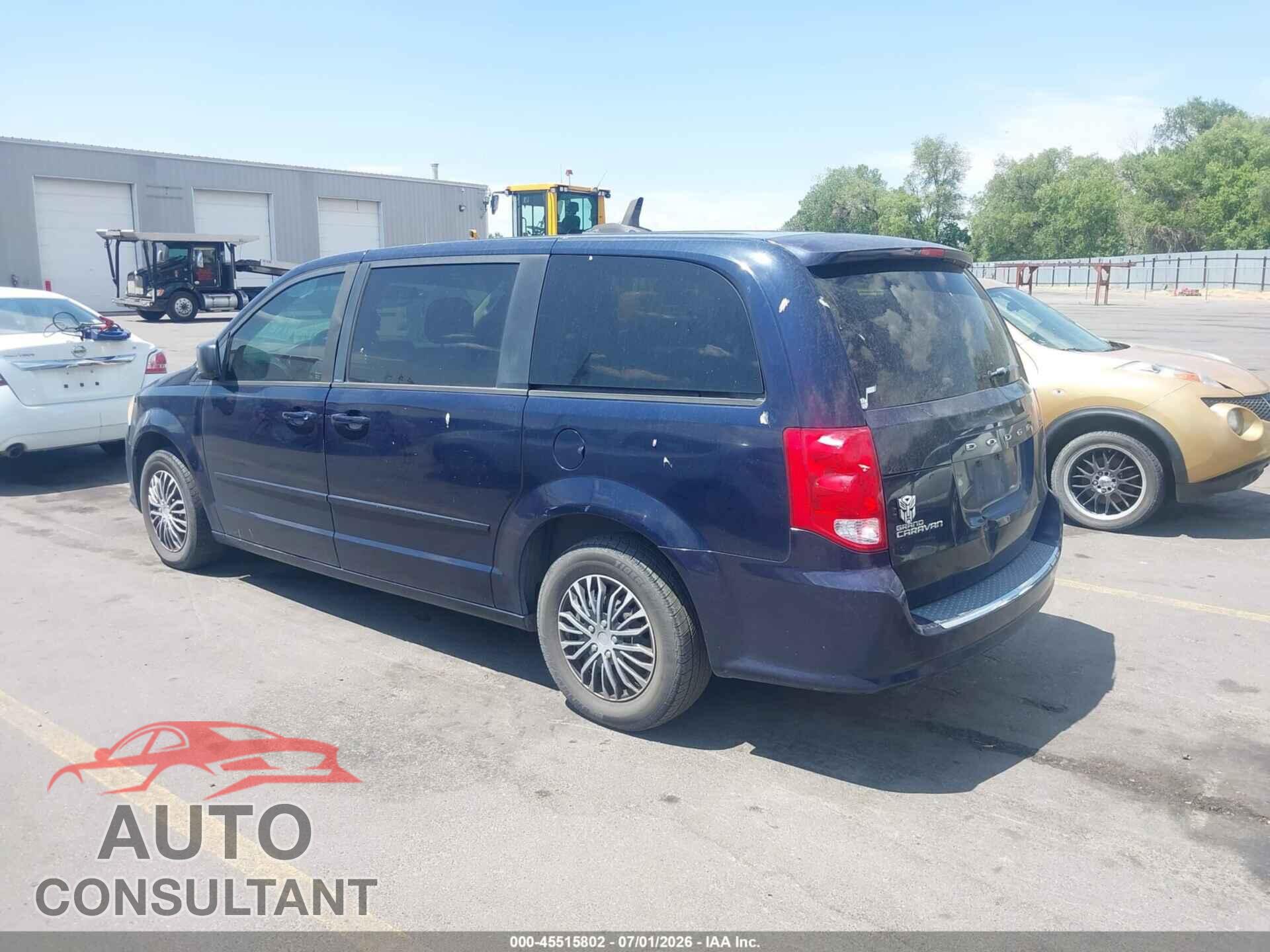DODGE GRAND CARAVAN 2012 - 2C4RDGBG0CR372995