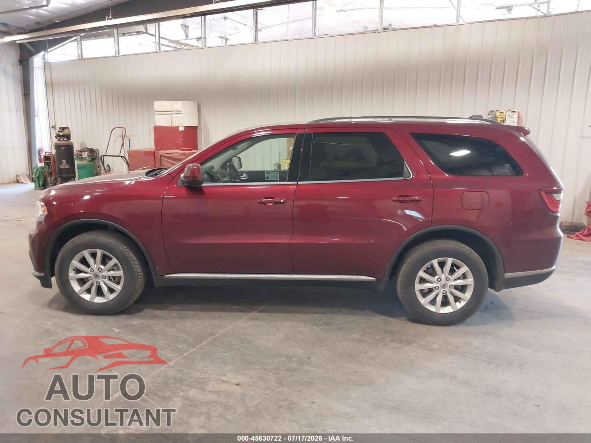 DODGE DURANGO 2019 - 1C4RDJAG1KC824782