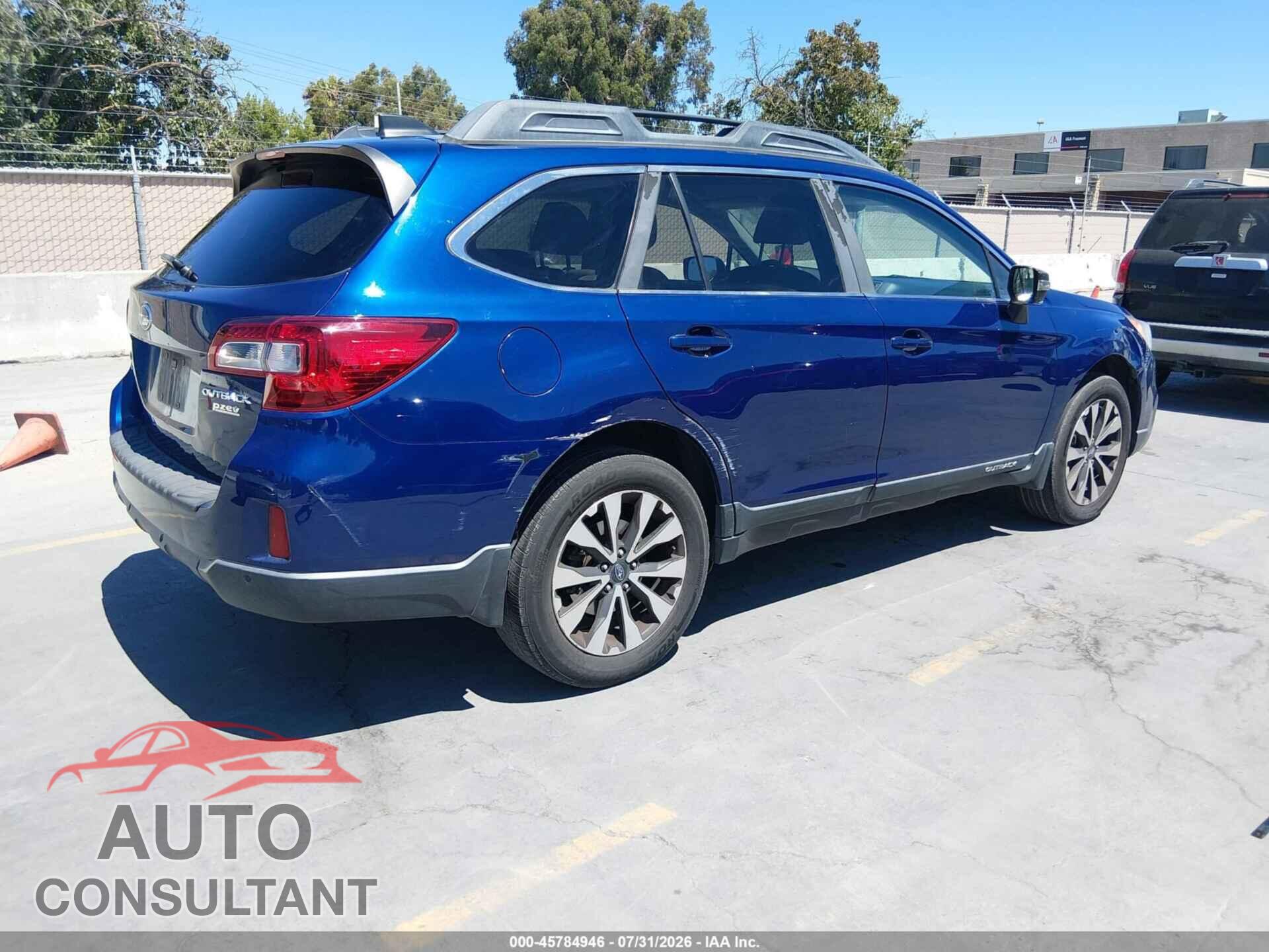 SUBARU OUTBACK 2017 - 4S4BSANC6H3416300