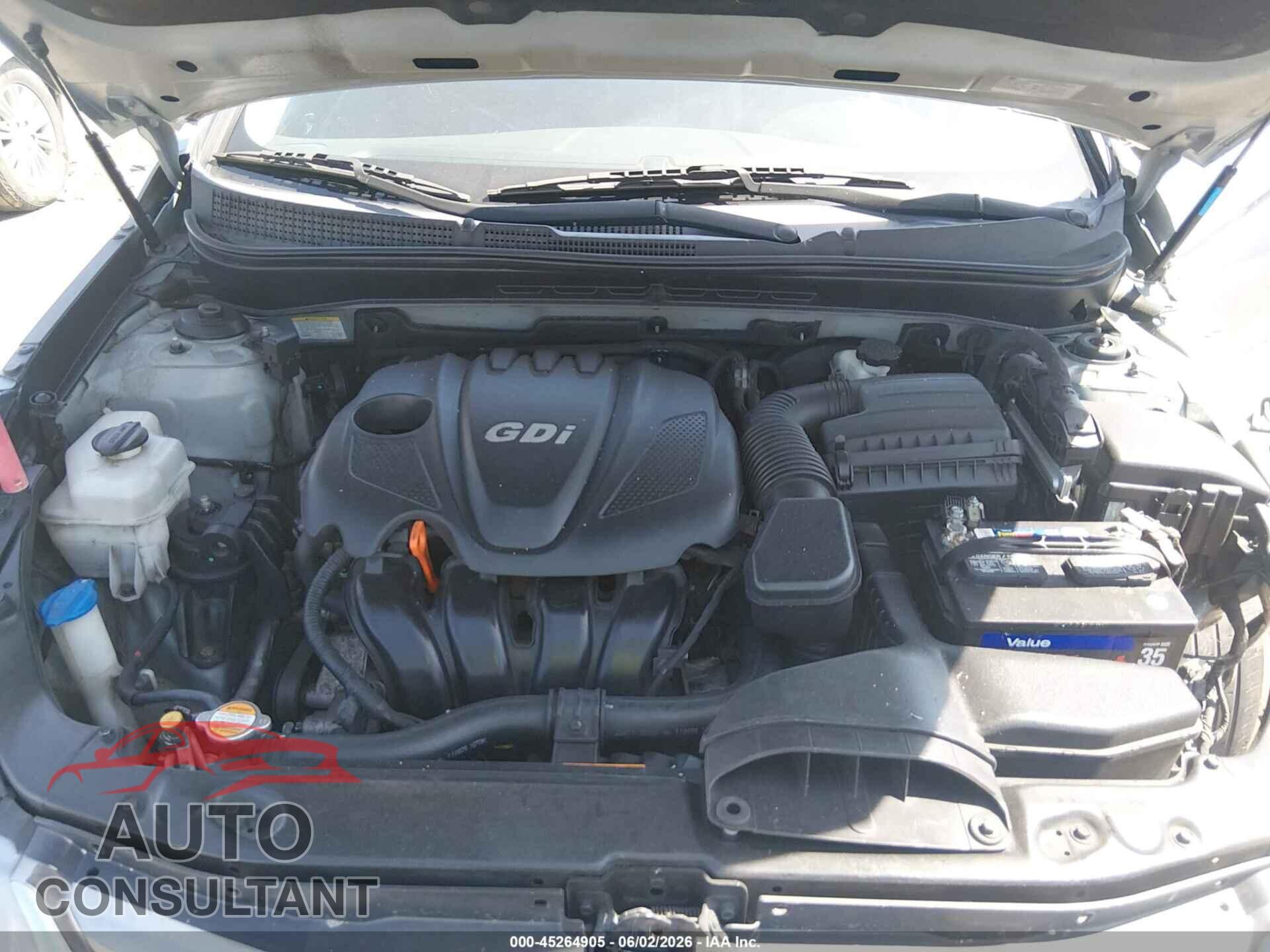 HYUNDAI SONATA 2012 - 5NPEC4AC9CH427455