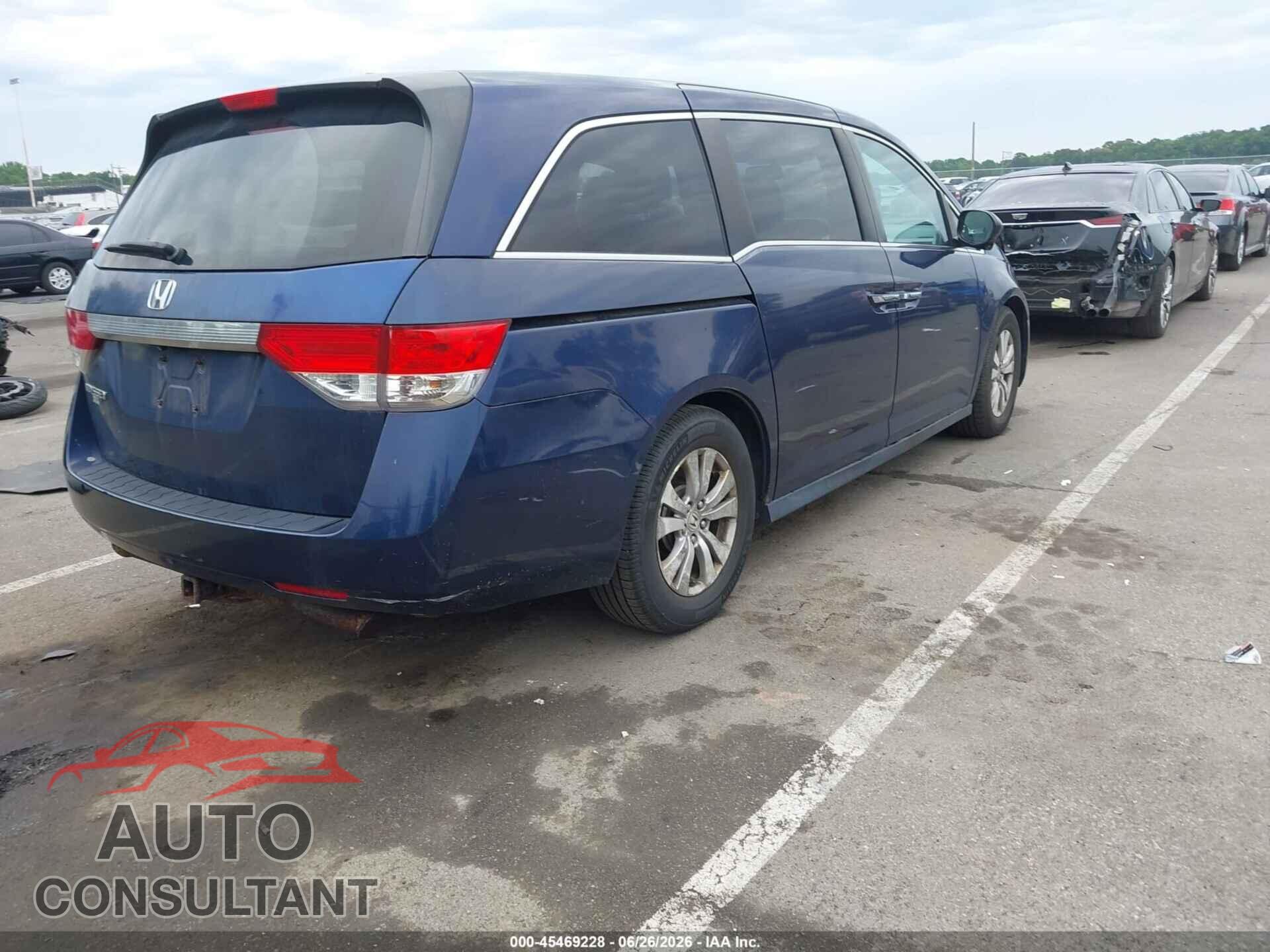 HONDA ODYSSEY 2015 - 5FNRL5H62FB059176