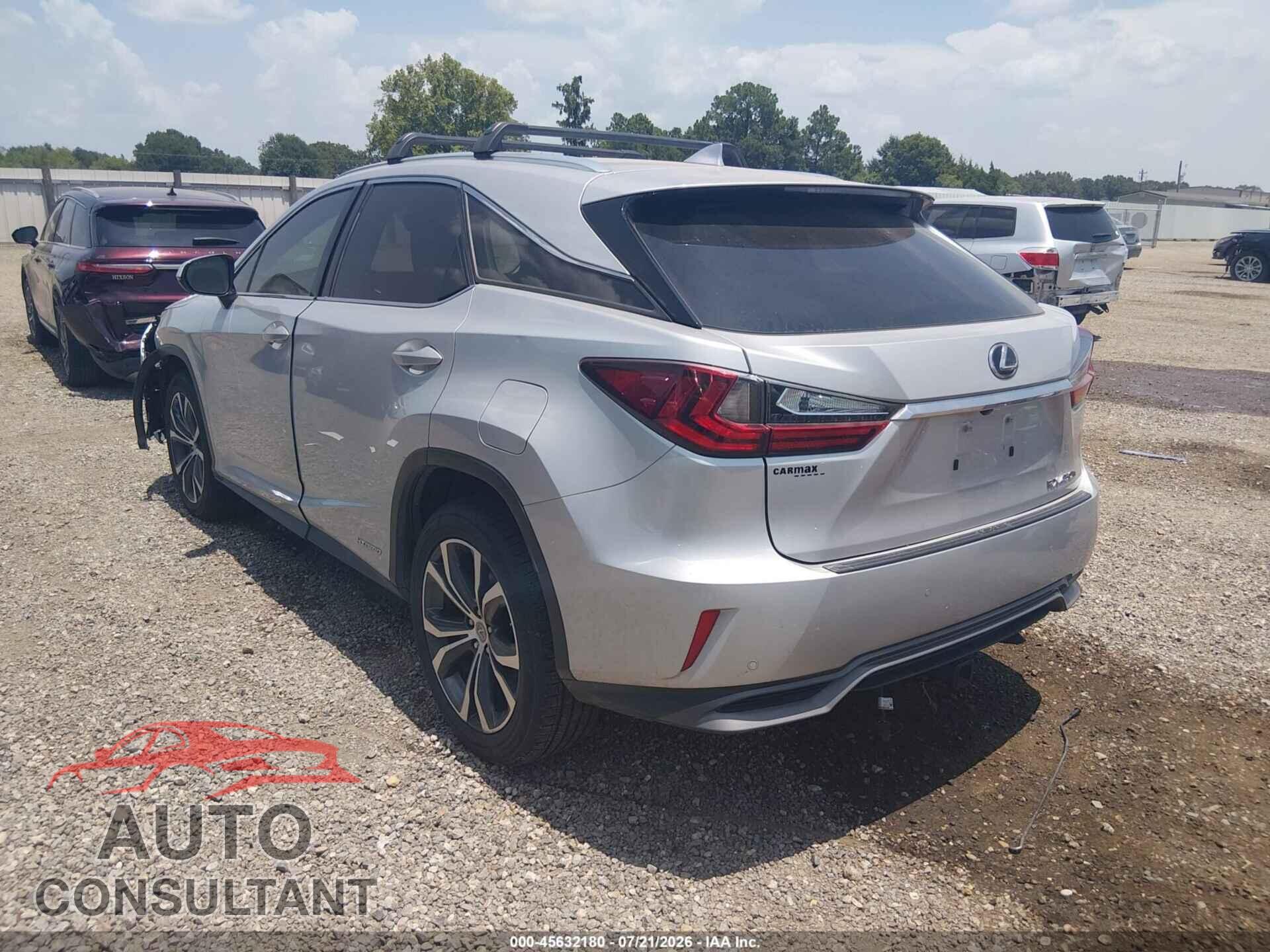 LEXUS RX 450H 2017 - 2T2BGMCA7HC016581