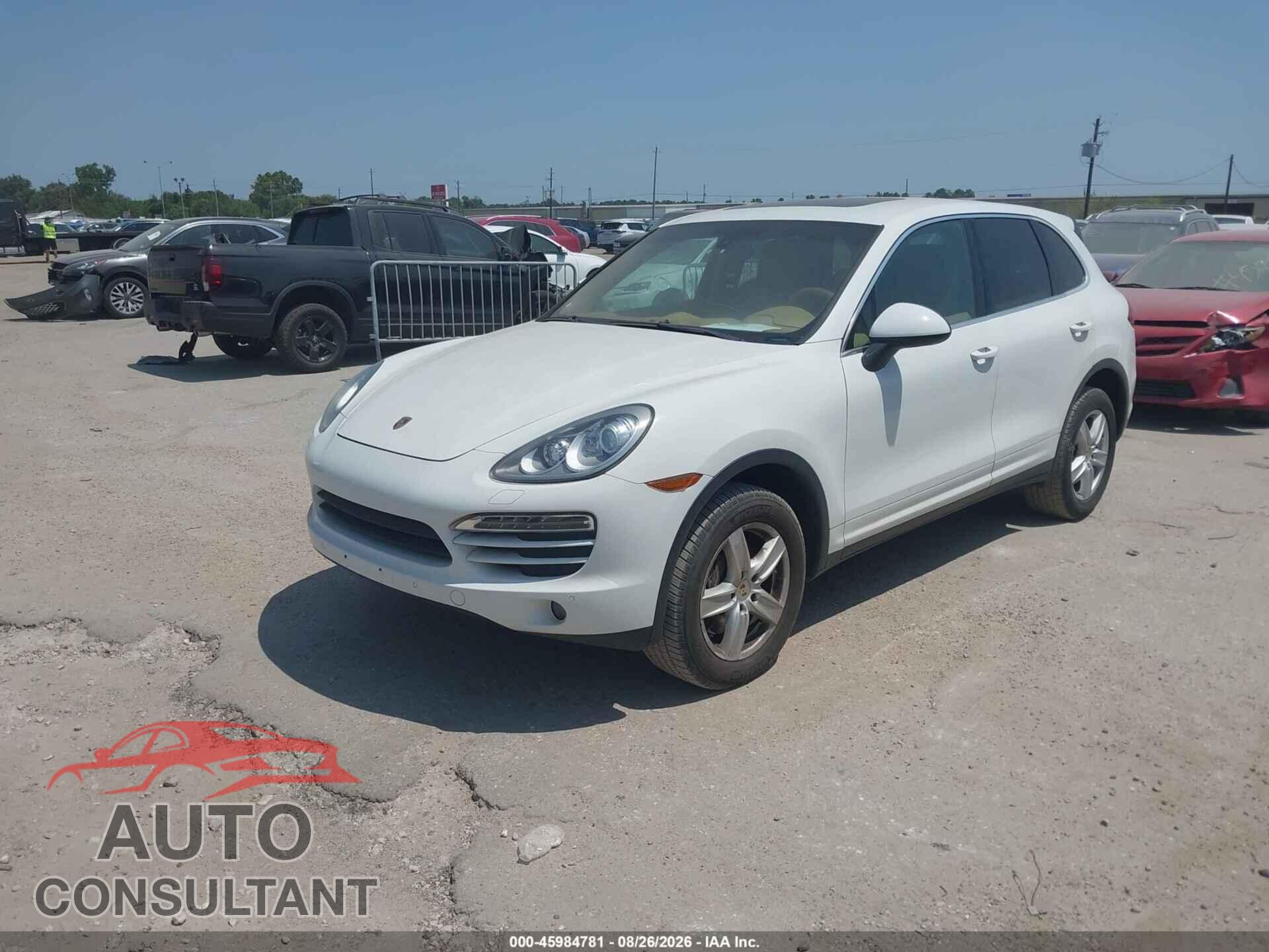PORSCHE CAYENNE 2012 - WP1AA2A20CLA08095