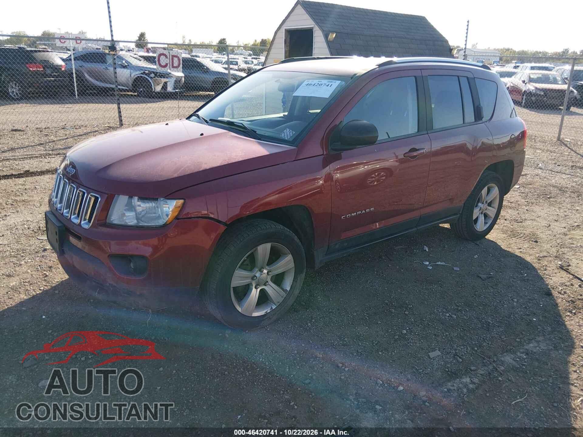 JEEP COMPASS 2012 - 1C4NJCBA7CD526004