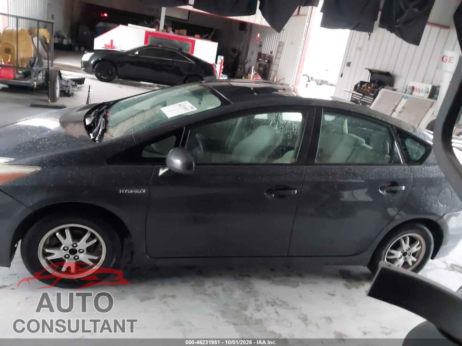 TOYOTA PRIUS 2011 - JTDKN3DU1B0260788
