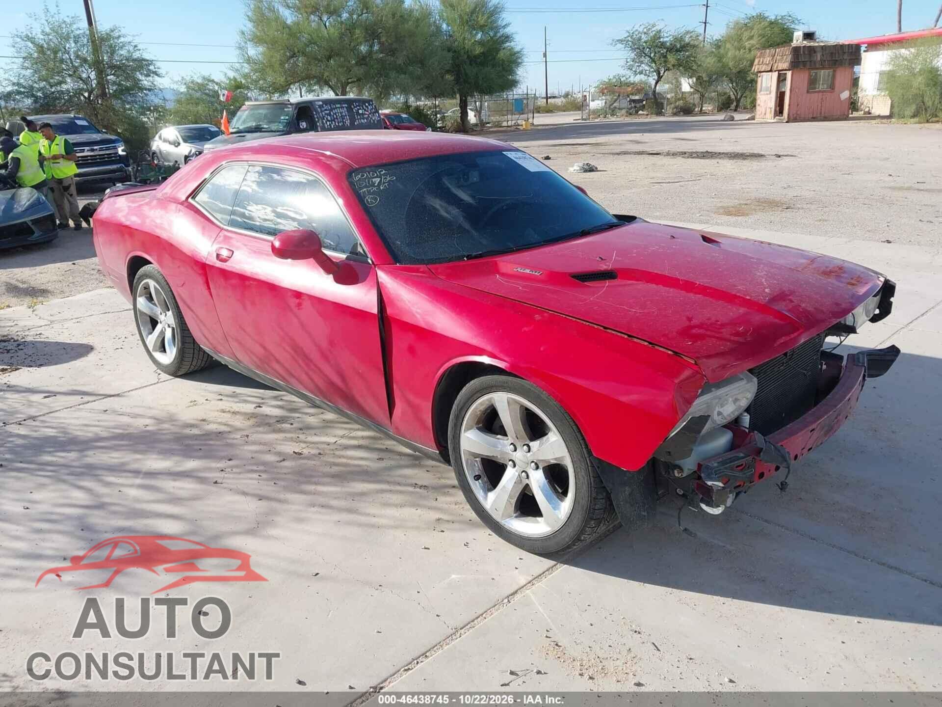 DODGE CHALLENGER 2013 - 2C3CDYBTXDH587708